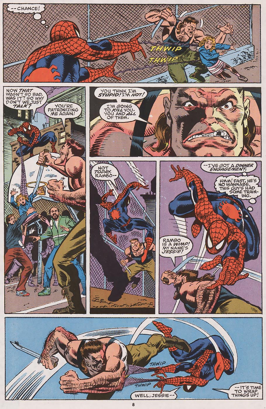 Read online Web of Spider-Man (1985) comic -  Issue #84 - 7