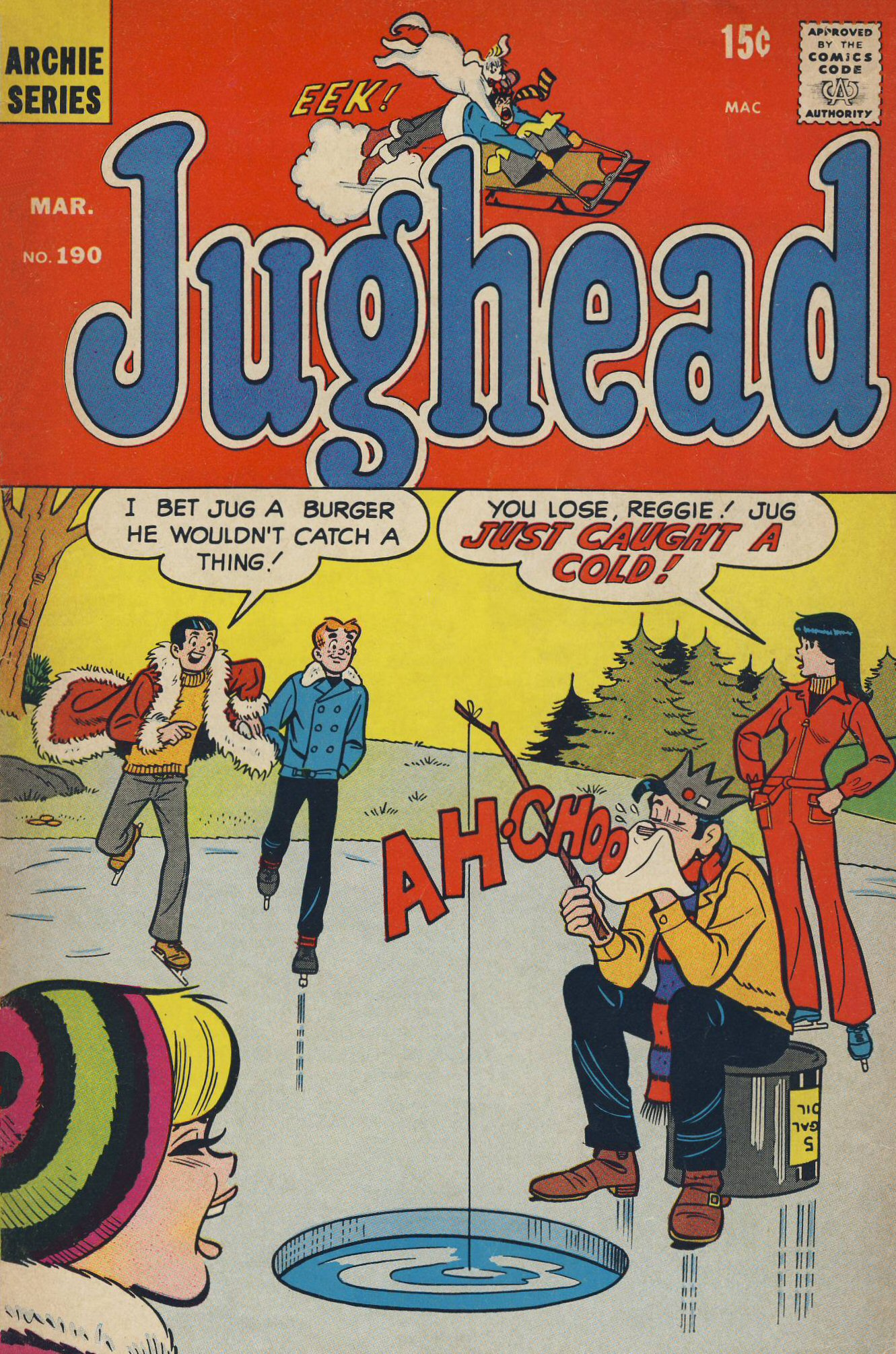 Read online Jughead (1965) comic -  Issue #190 - 1
