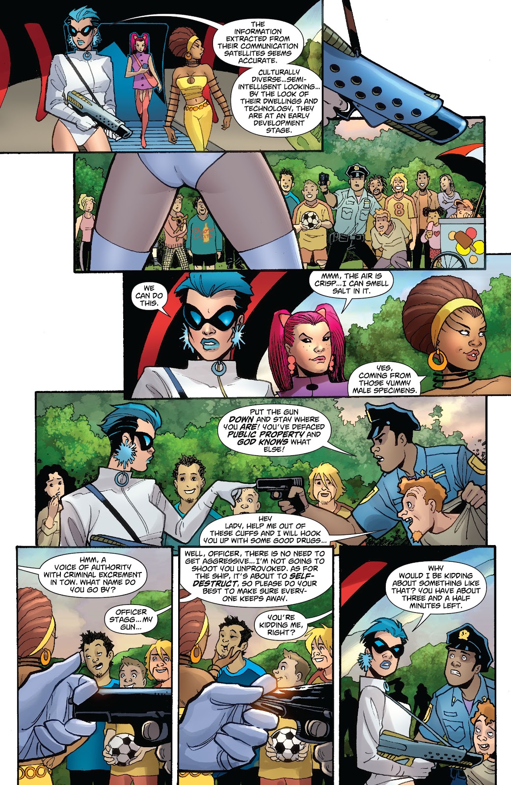 Power Girl (2009) issue 5 - Page 6