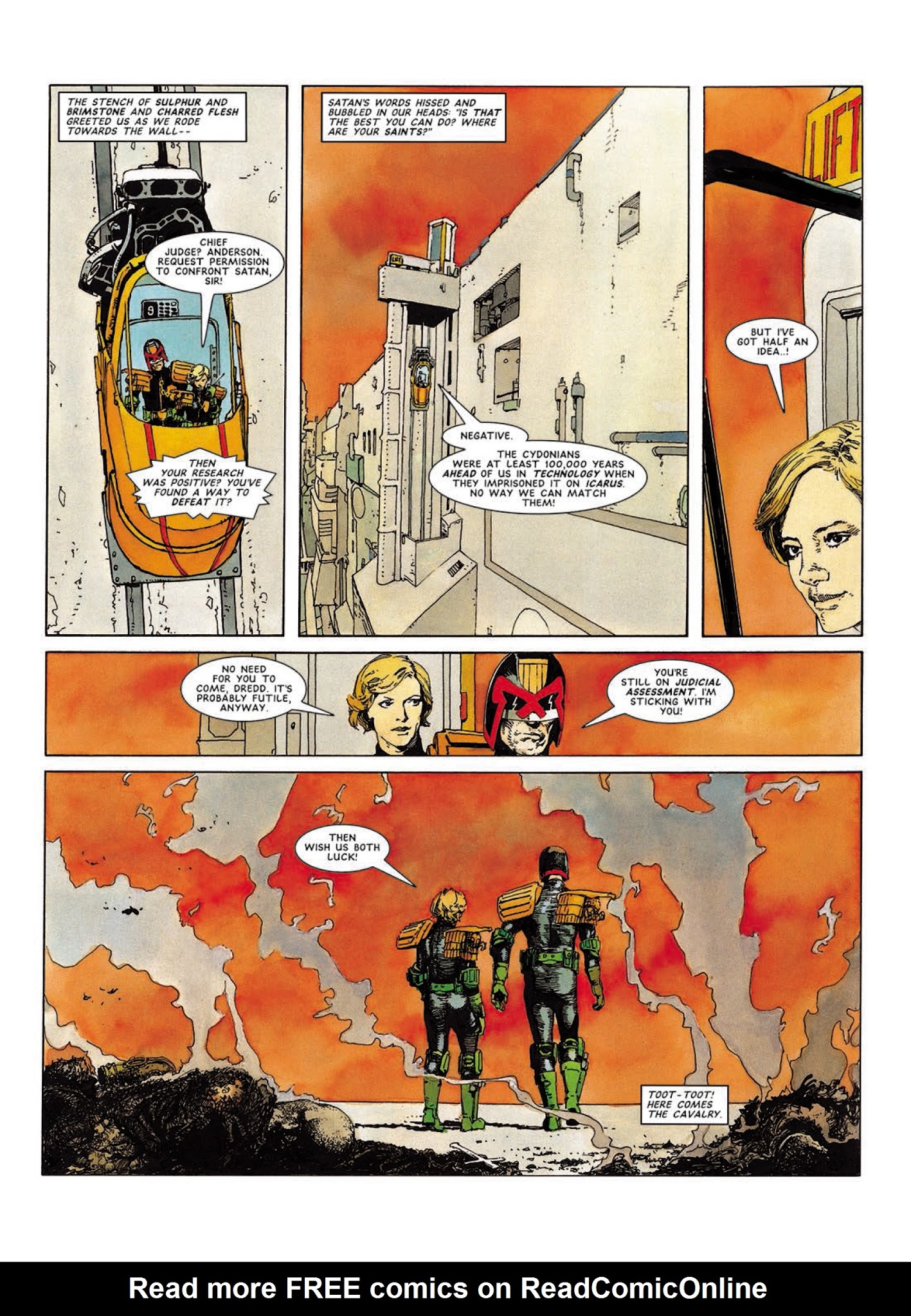 Read online Judge Anderson: The Psi Files comic -  Issue # TPB 3 - 92