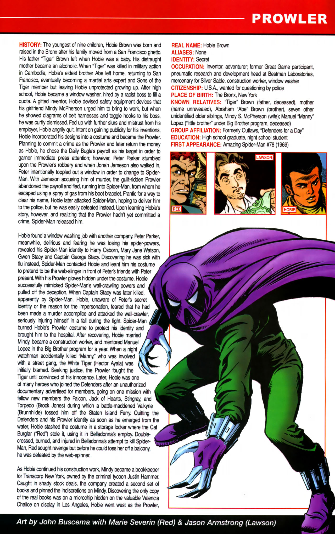 Read online All-New Official Handbook of the Marvel Universe A to Z comic -  Issue #8 - 61