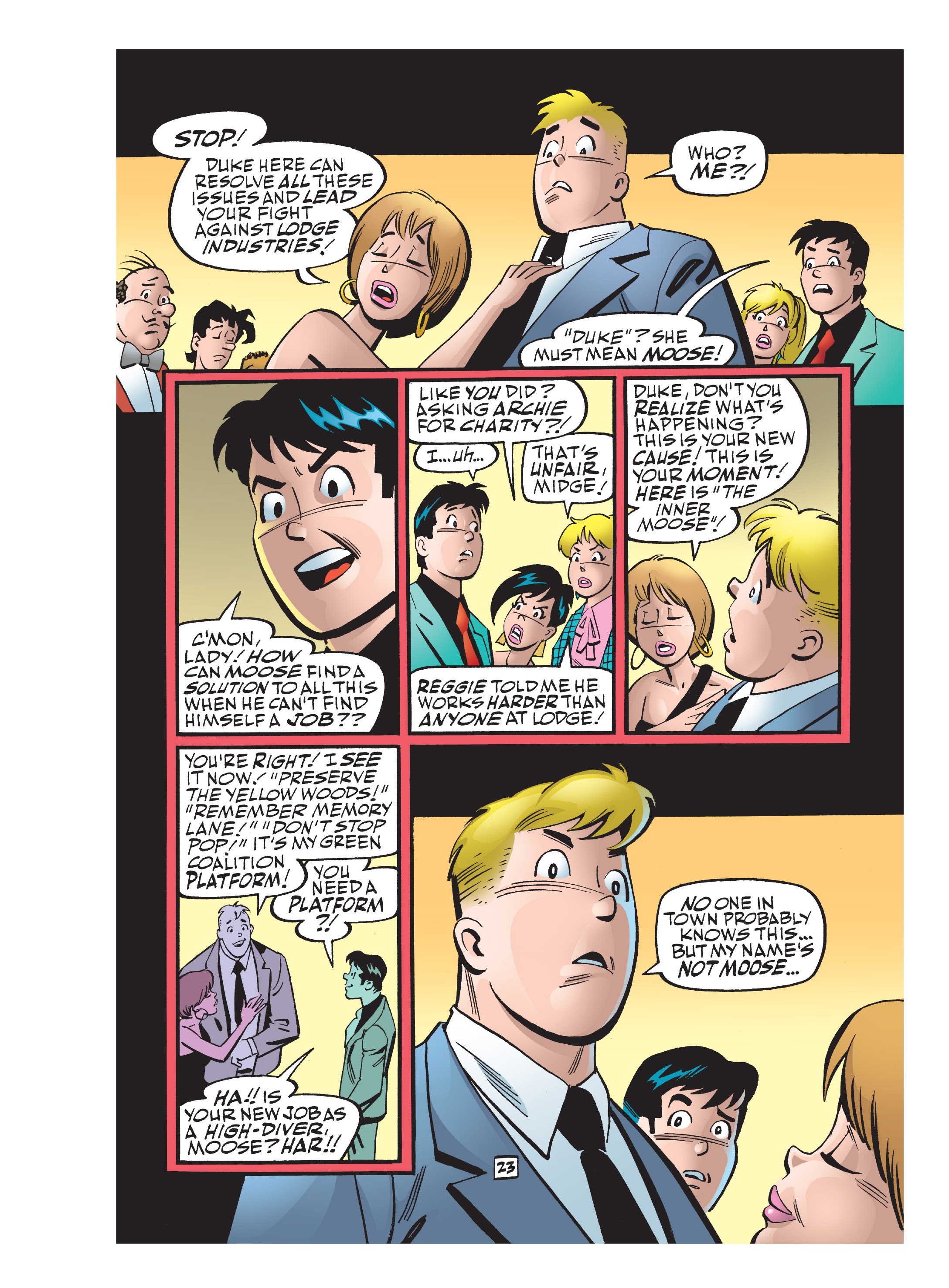 Read online Archie's Double Digest Magazine comic -  Issue #260 - 252