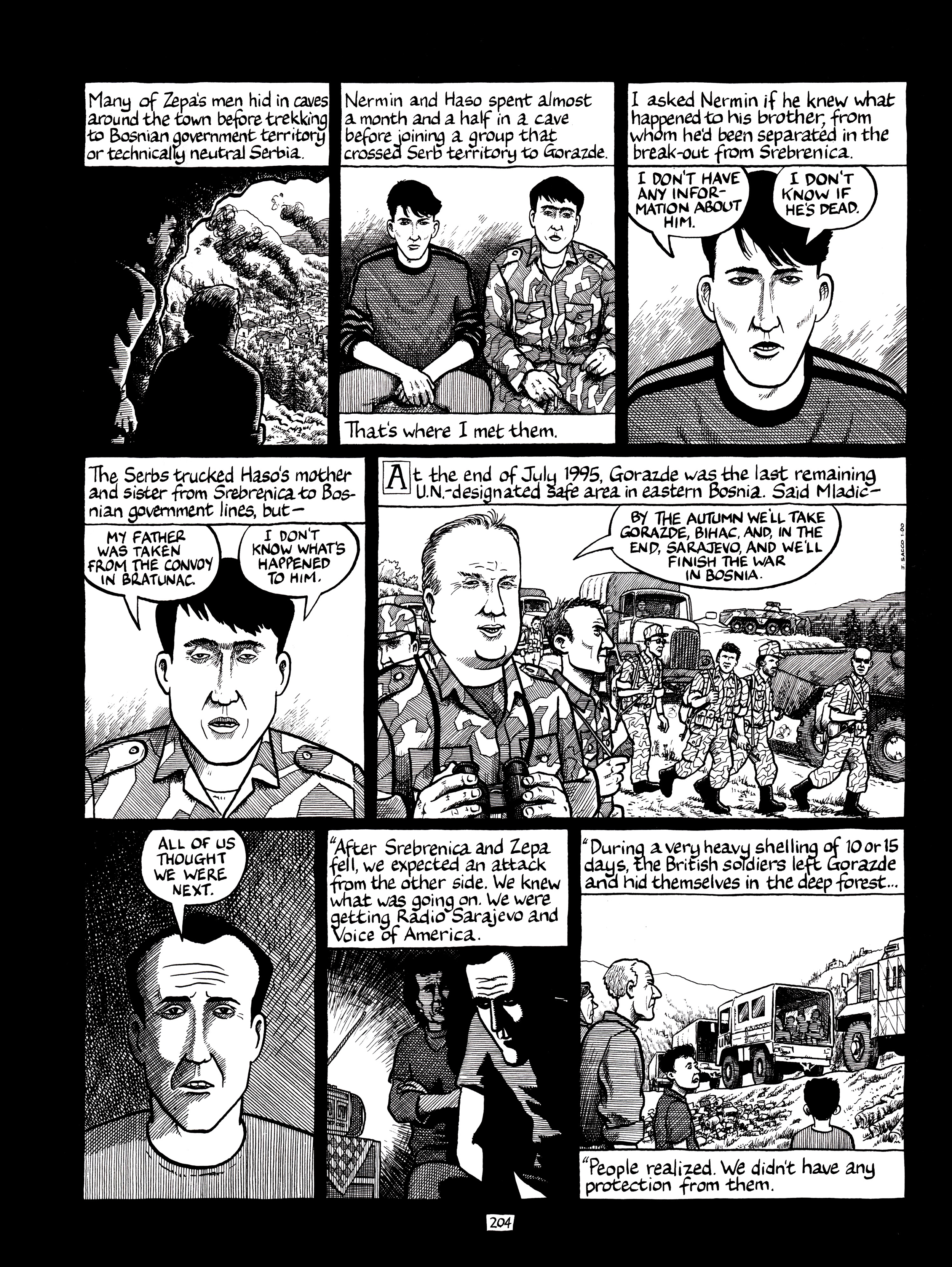 Read online Safe Area Goražde comic -  Issue # TPB (Part 3) - 45