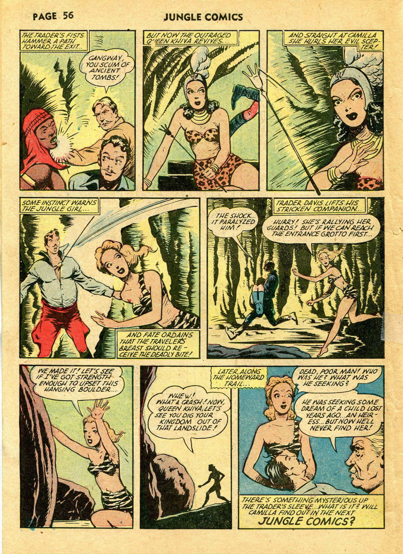 Read online Jungle Comics comic -  Issue #39 - 58