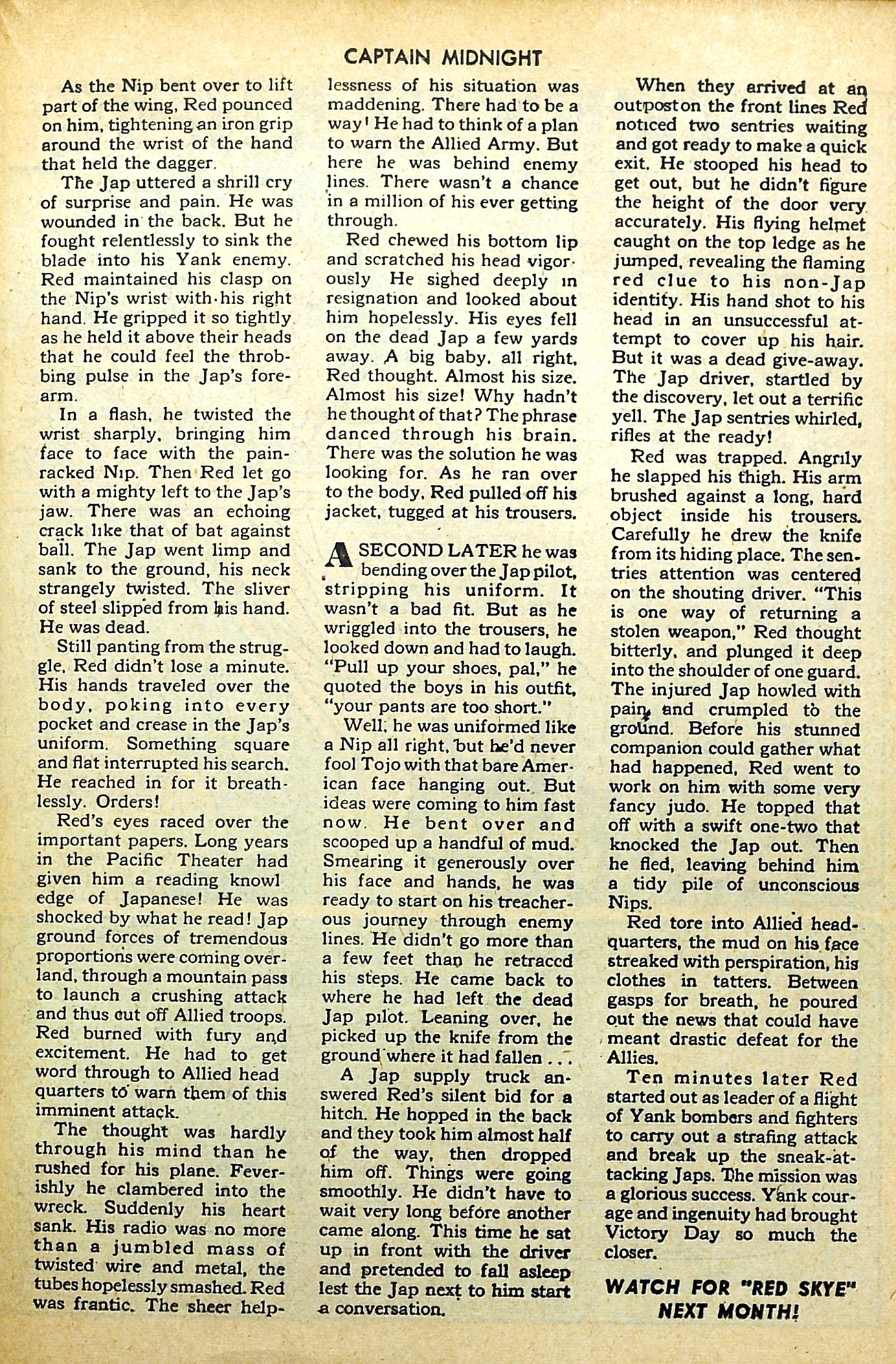 Read online Captain Midnight (1942) comic -  Issue #35 - 24