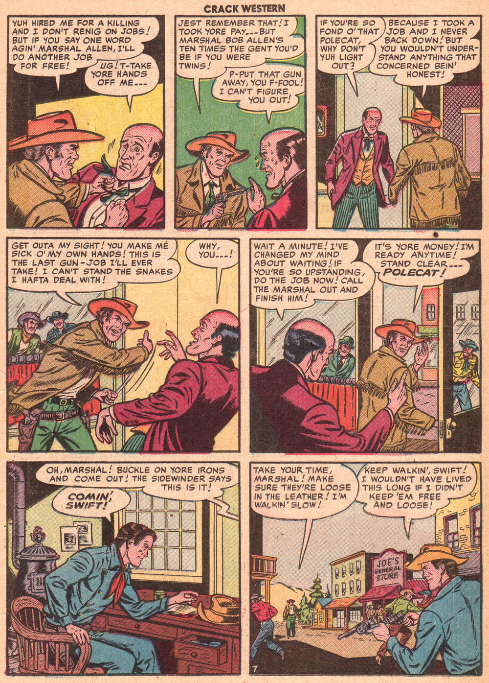 Read online Crack Western comic -  Issue #72 - 39