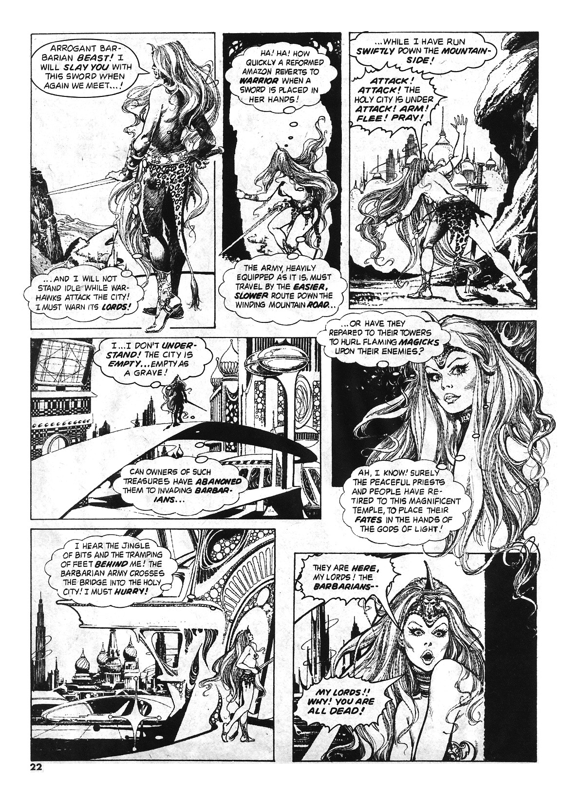 Read online Vampirella (1969) comic -  Issue #67 - 22