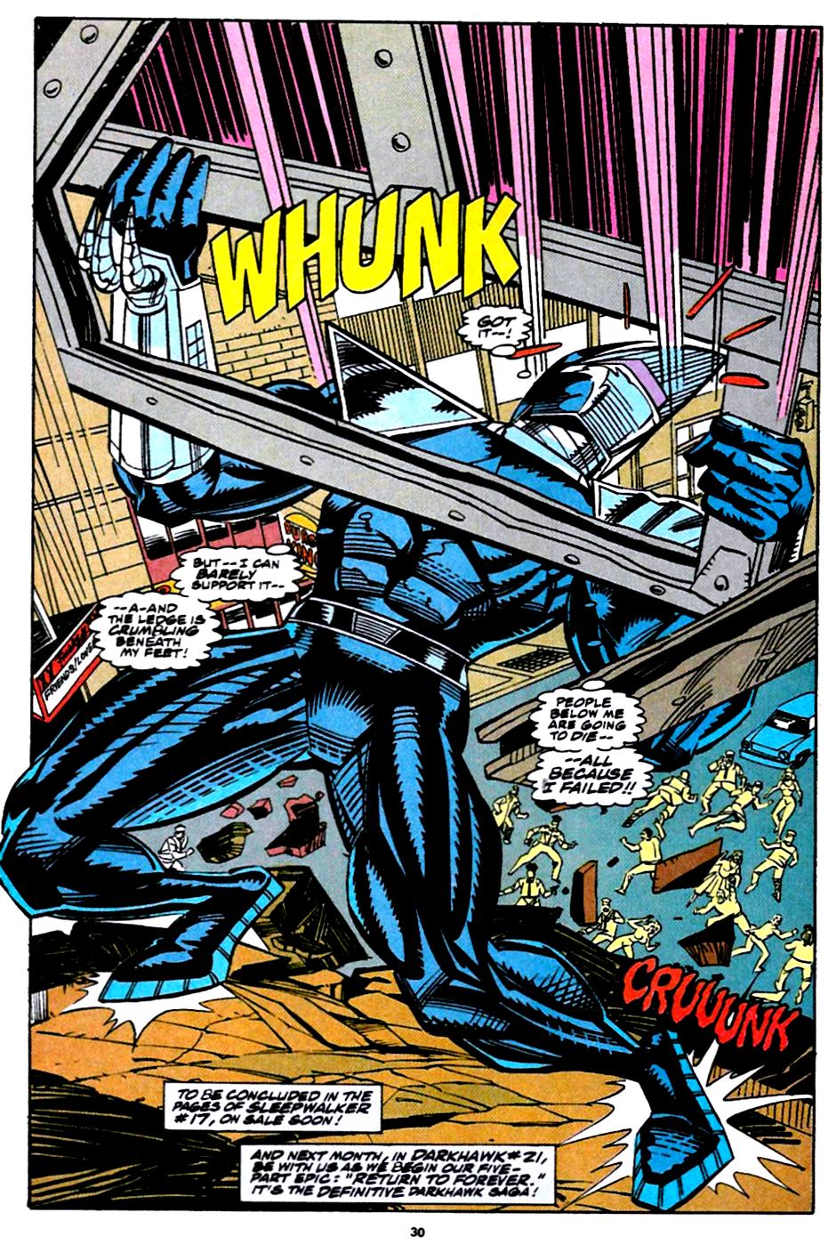 Read online Darkhawk (1991) comic -  Issue #20 - 23