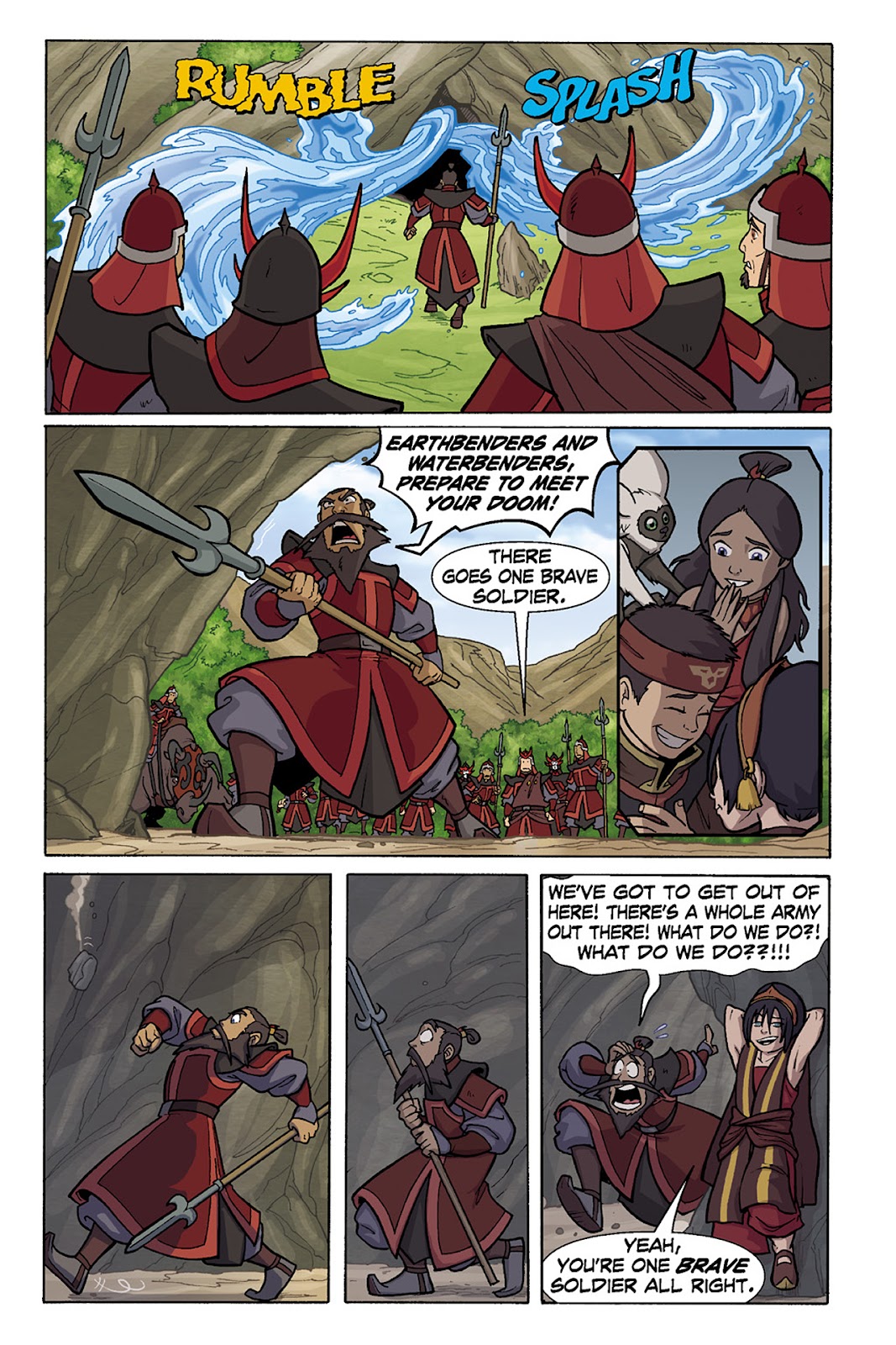 Nickelodeon Avatar: The Last Airbender - The Lost Adventures issue Full - Page 137