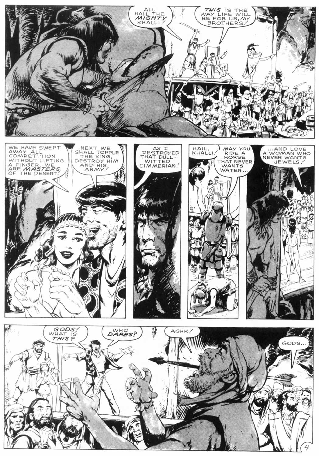 Read online The Savage Sword Of Conan comic -  Issue #154 - 8