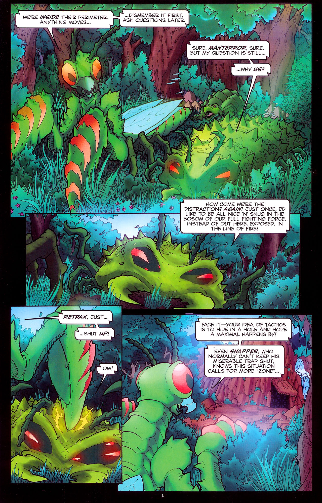 Read online Transformers: Beast Wars: The Ascending comic -  Issue #1 - 8