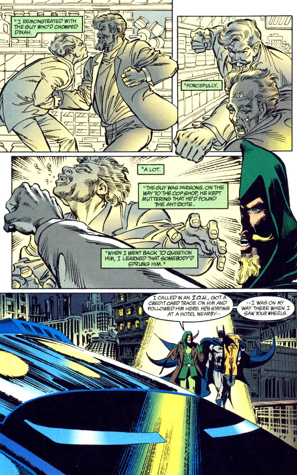 Batman/Green Arrow: The Poison Tomorrow issue Full - Page 9