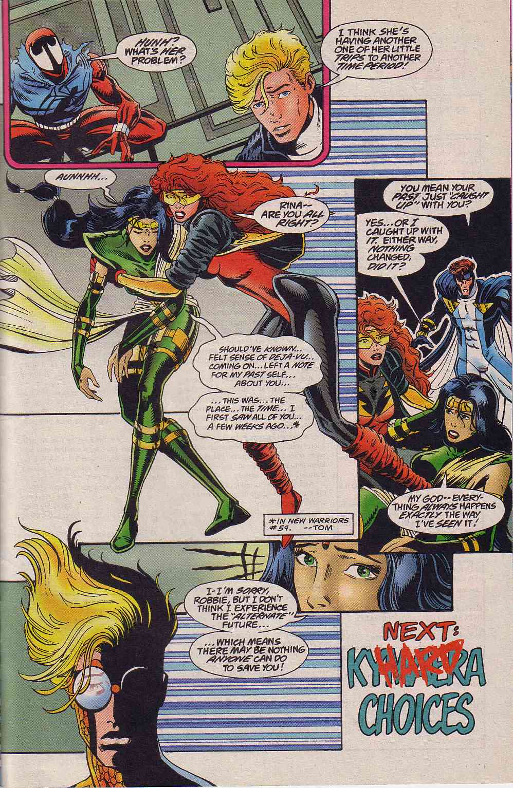 The New Warriors Issue #64 #68 - English 23