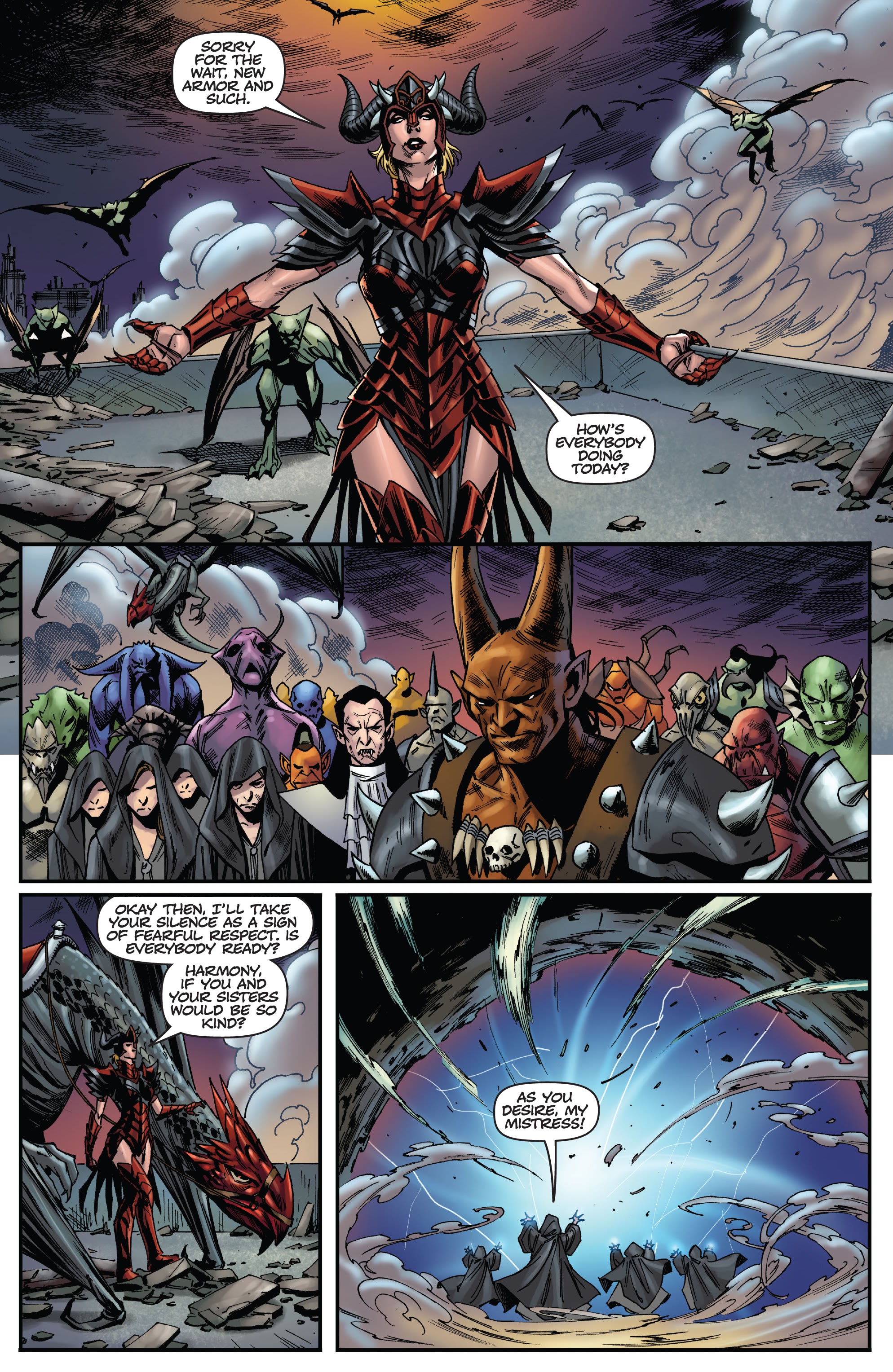 Read online Vengeance of Vampirella (2019) comic -  Issue #11 - 11