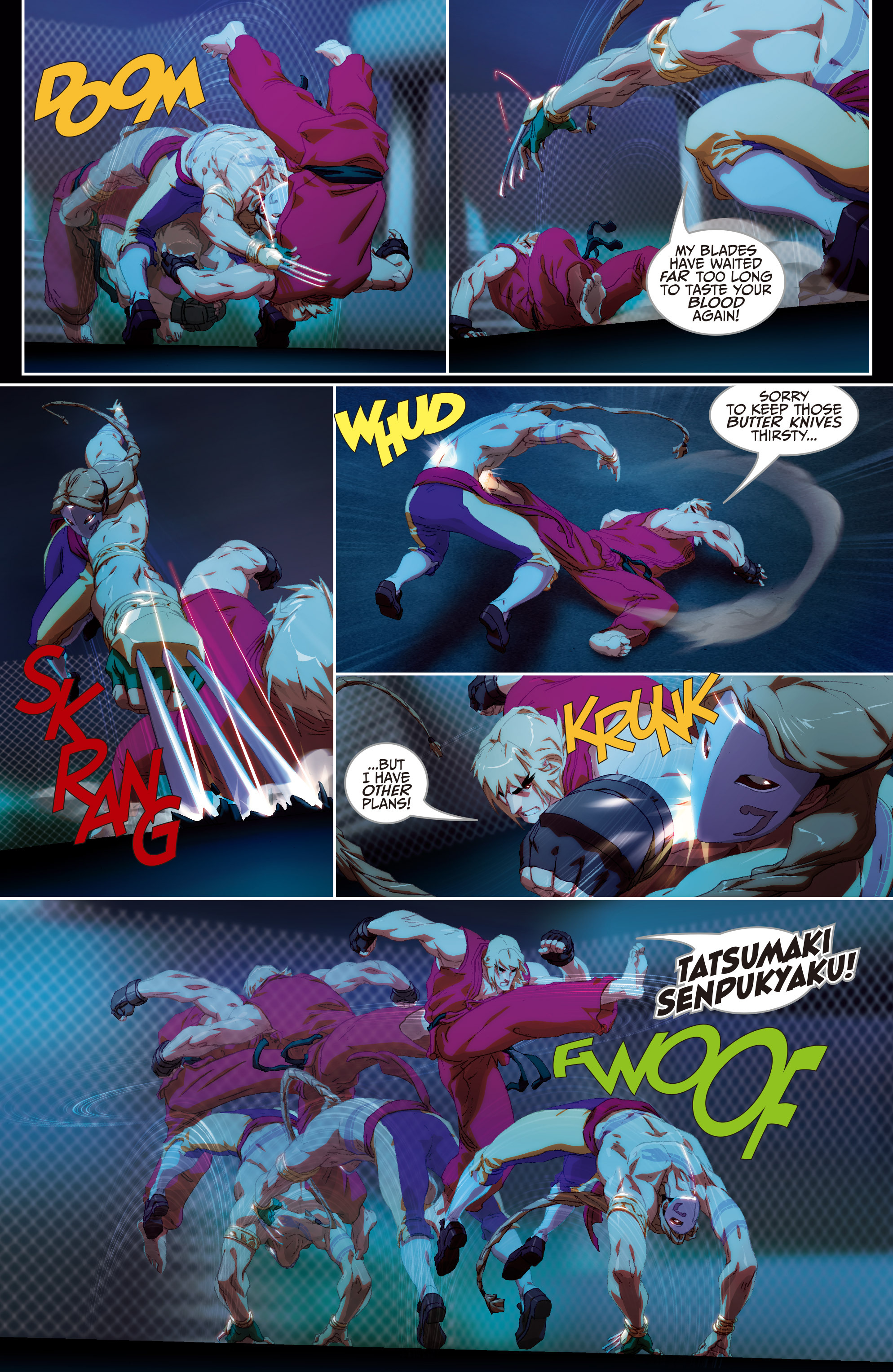 Read online Street Fighter II Turbo comic -  Issue #9 - 16