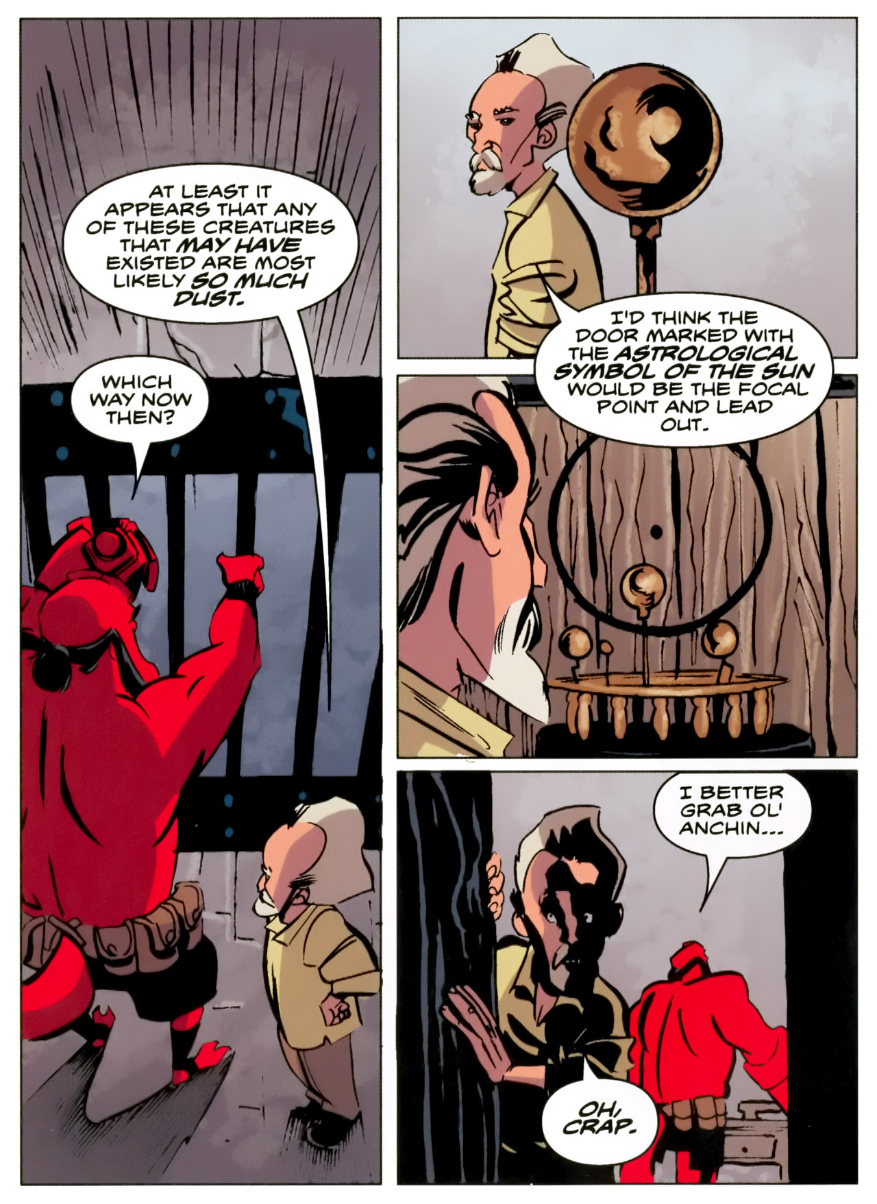 Read online Hellboy Animated: The Menagerie comic -  Issue # TPB - 45