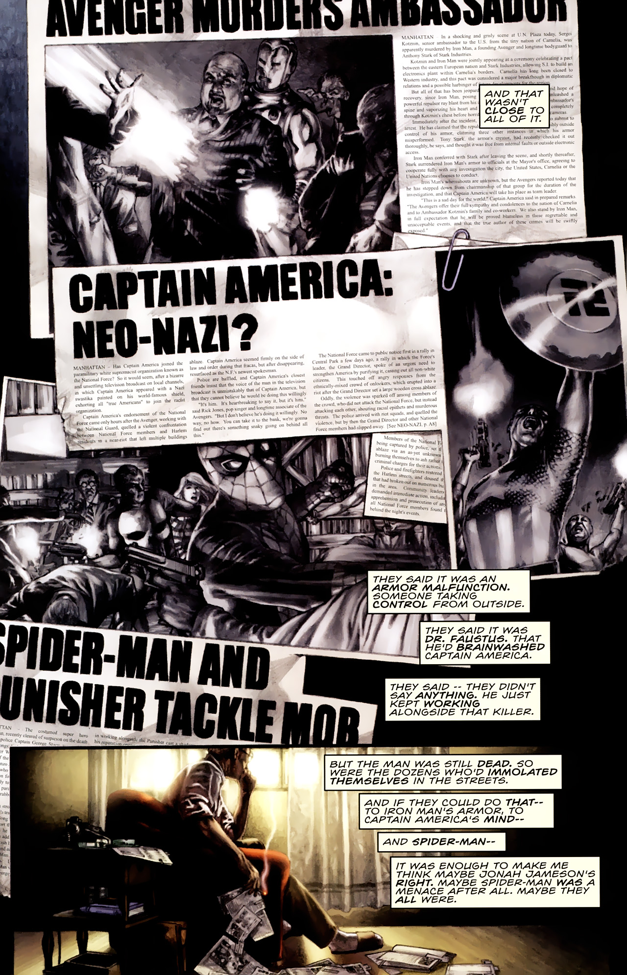 Read online Marvels: Eye Of The Camera comic -  Issue #4 - 4