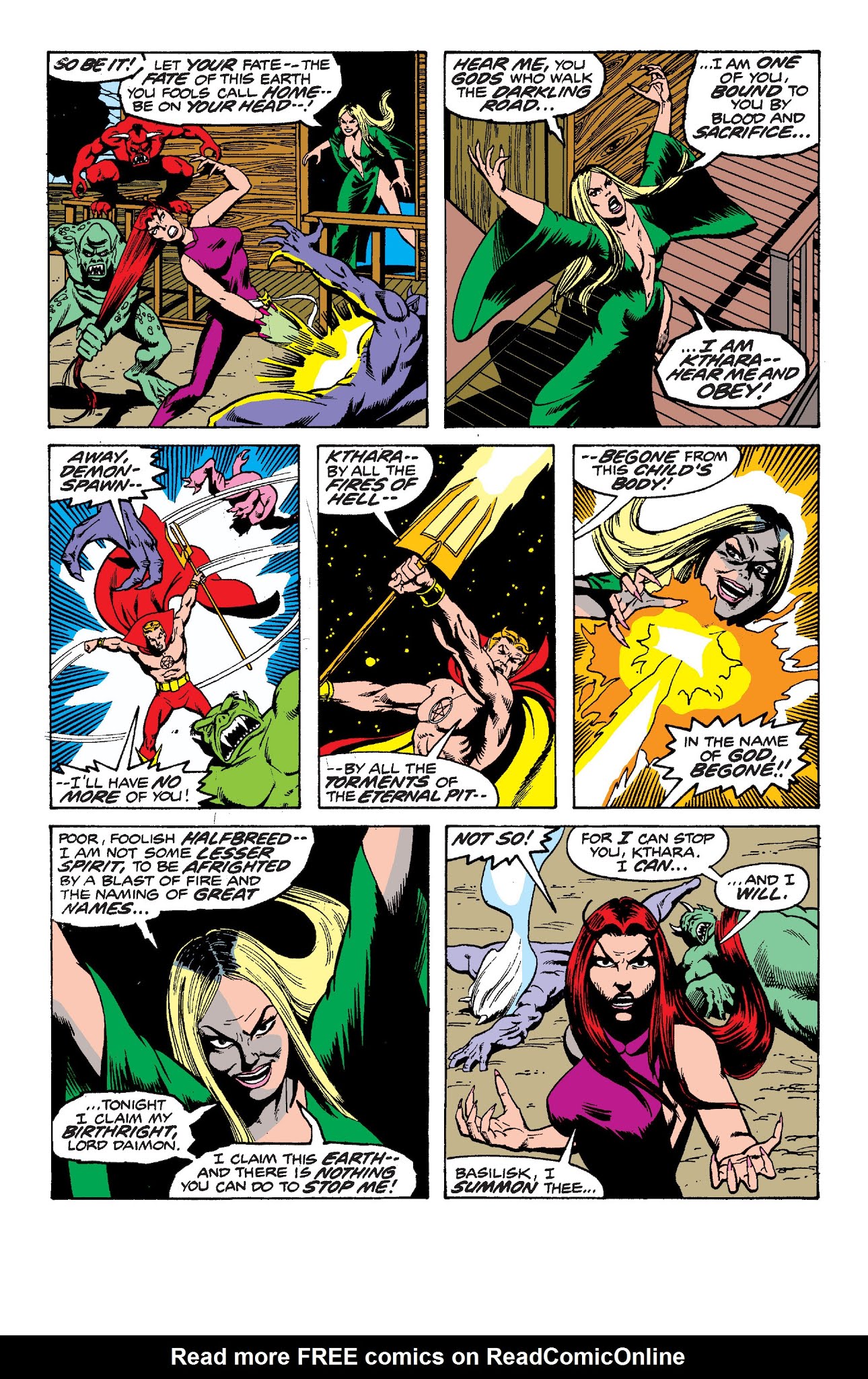 Read online Son of Satan Classic comic -  Issue # TPB (Part 4) - 10