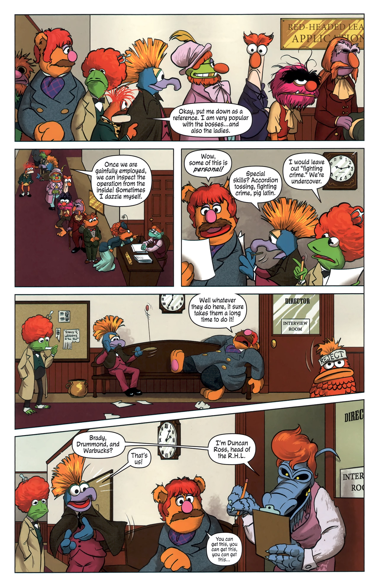Read online Muppet Sherlock Holmes comic -  Issue #3 - 7