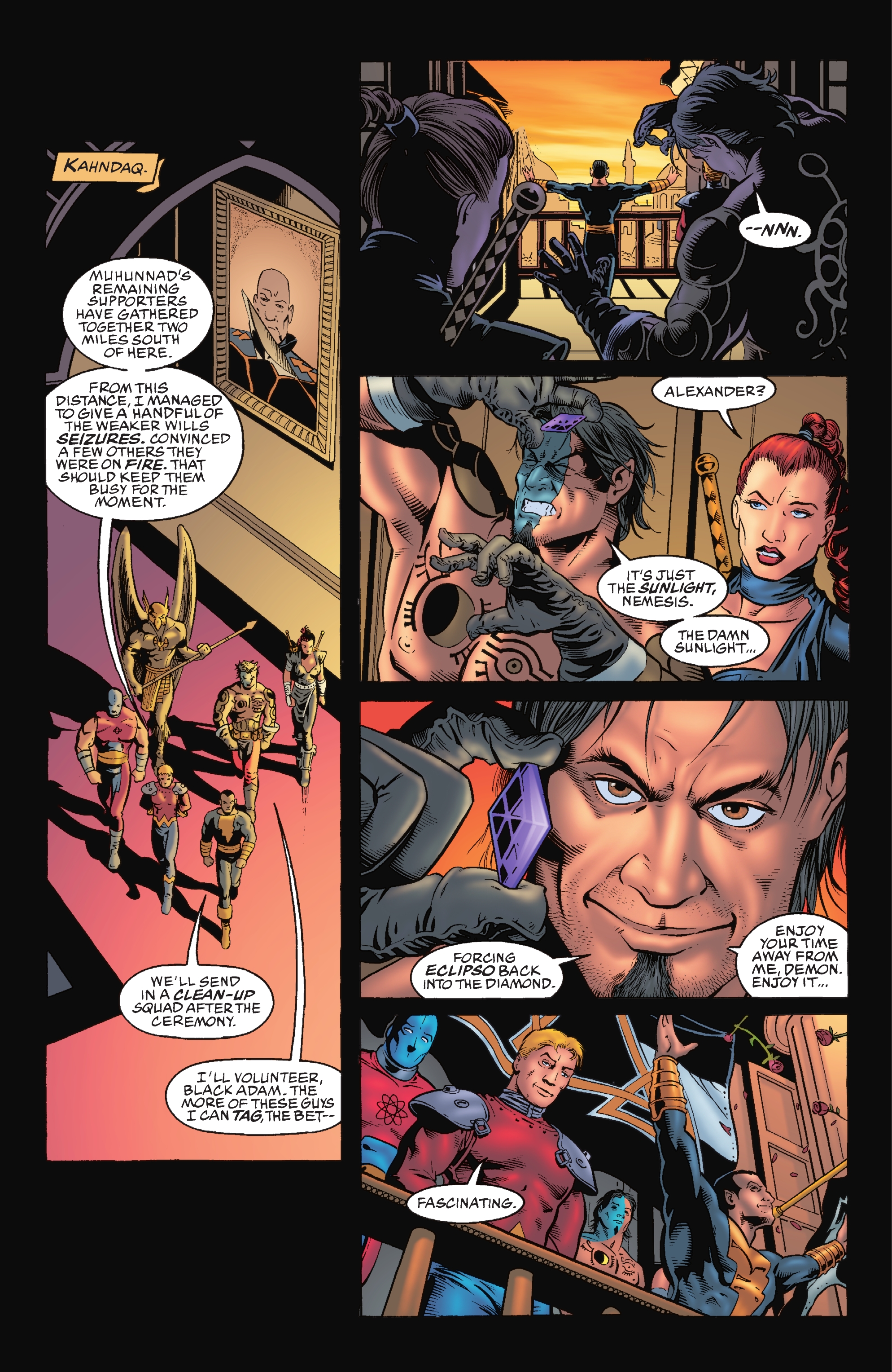 Read online Black Adam/JSA: Black Reign comic -  Issue # TPB - 49