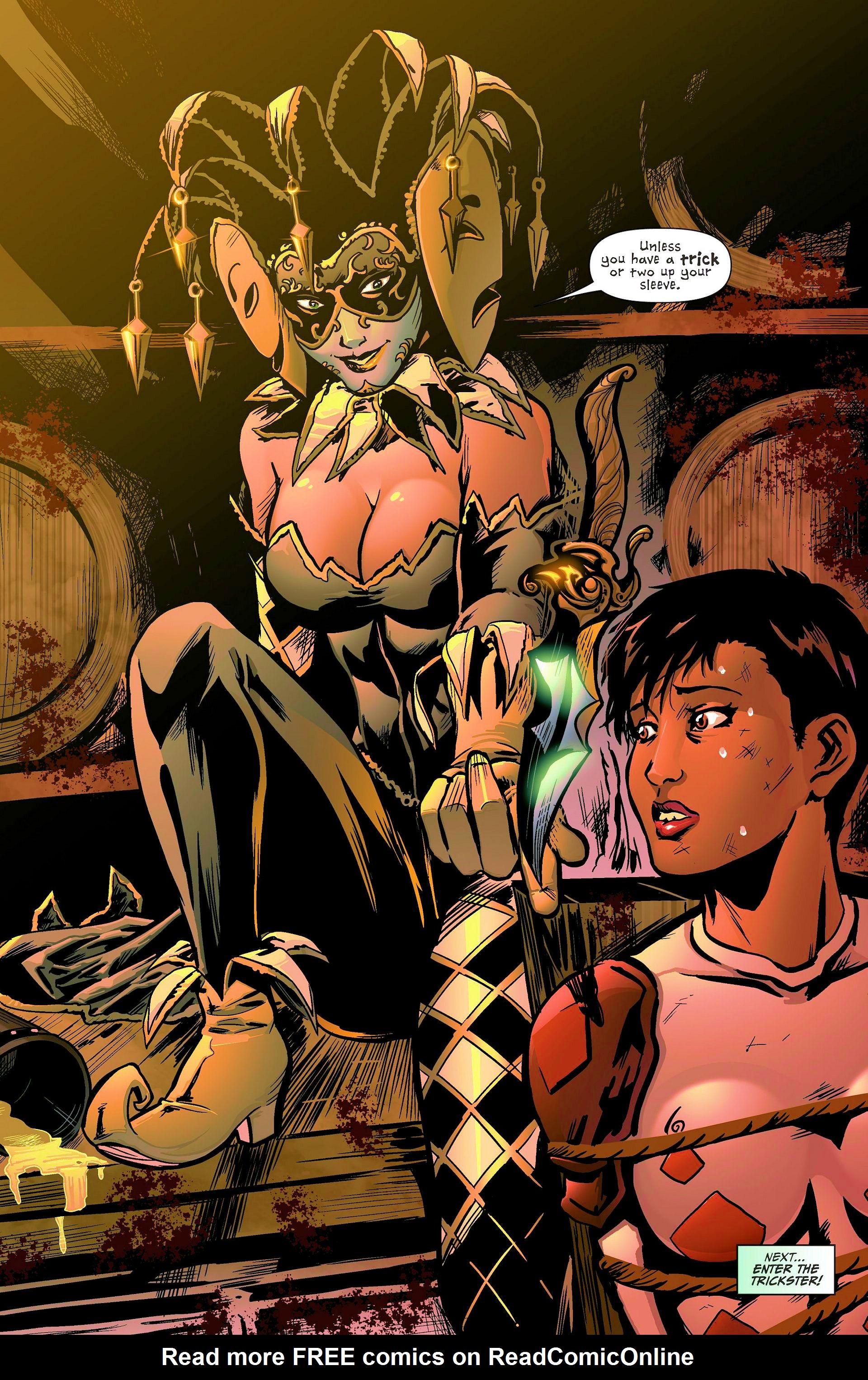Read online Grimm Fairy Tales presents Wonderland: Clash of Queens comic -  Issue #2 - 23