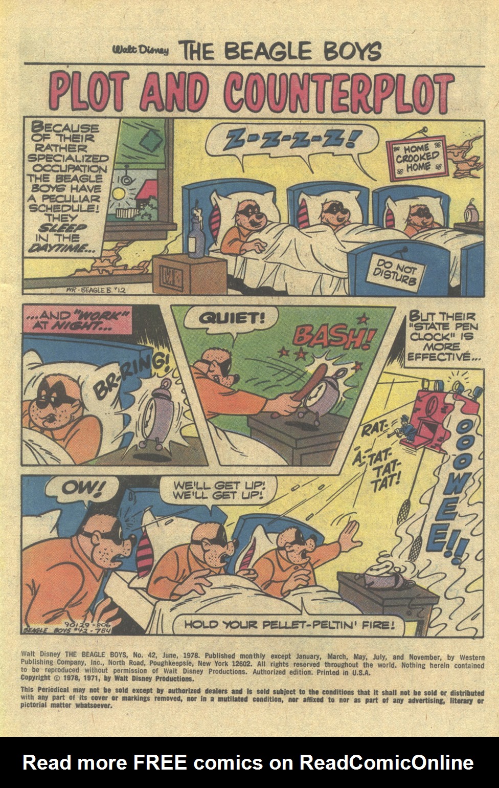 Read online Walt Disney THE BEAGLE BOYS comic -  Issue #42 - 3