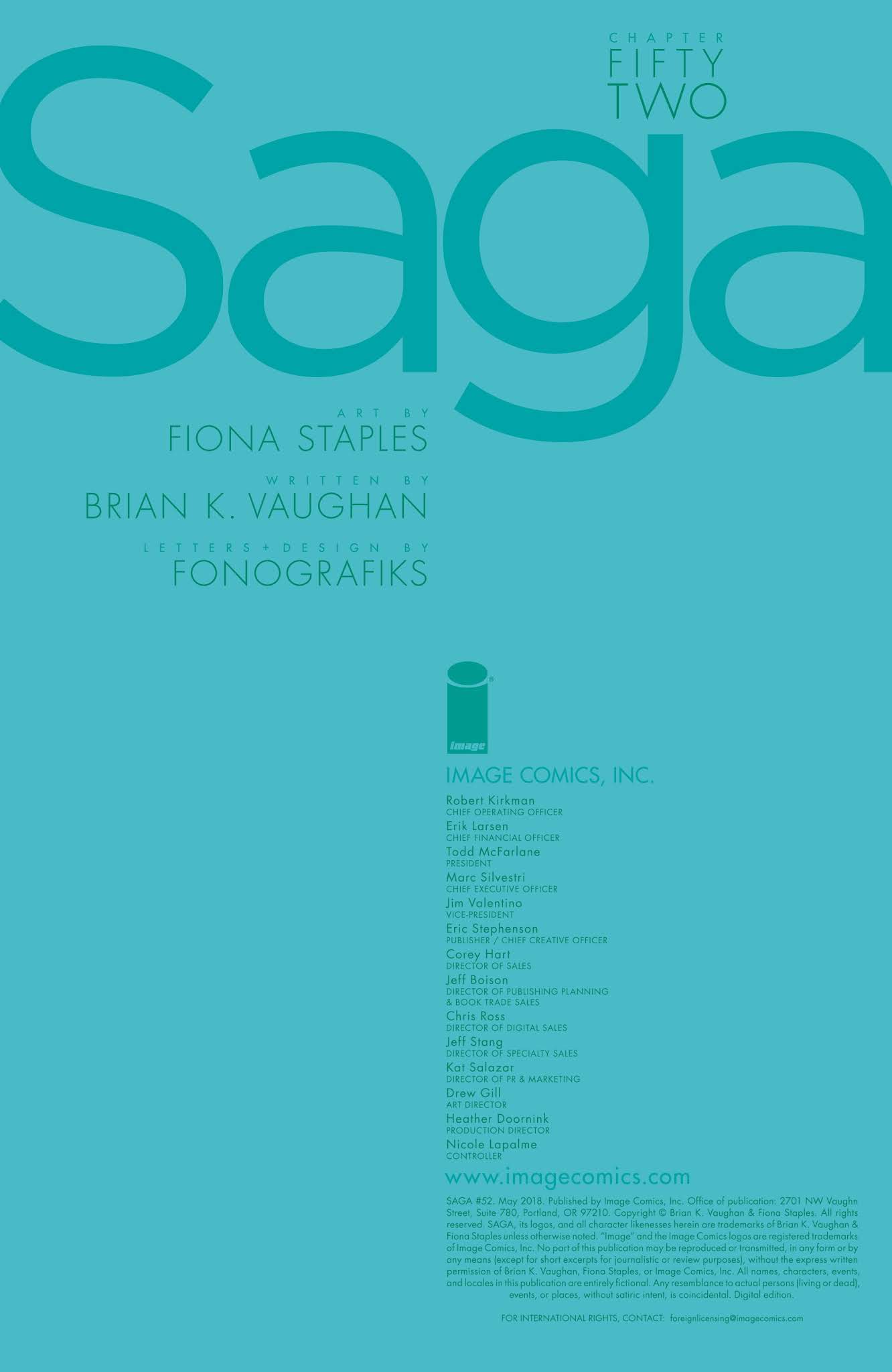 Read online Saga comic -  Issue #52 - 2