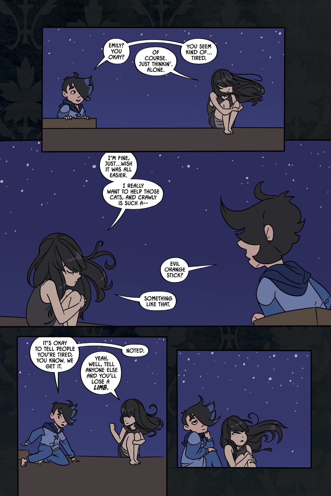 Read online Emily and the Strangers: Road To Nowhere Tour comic -  Issue # Full - 35