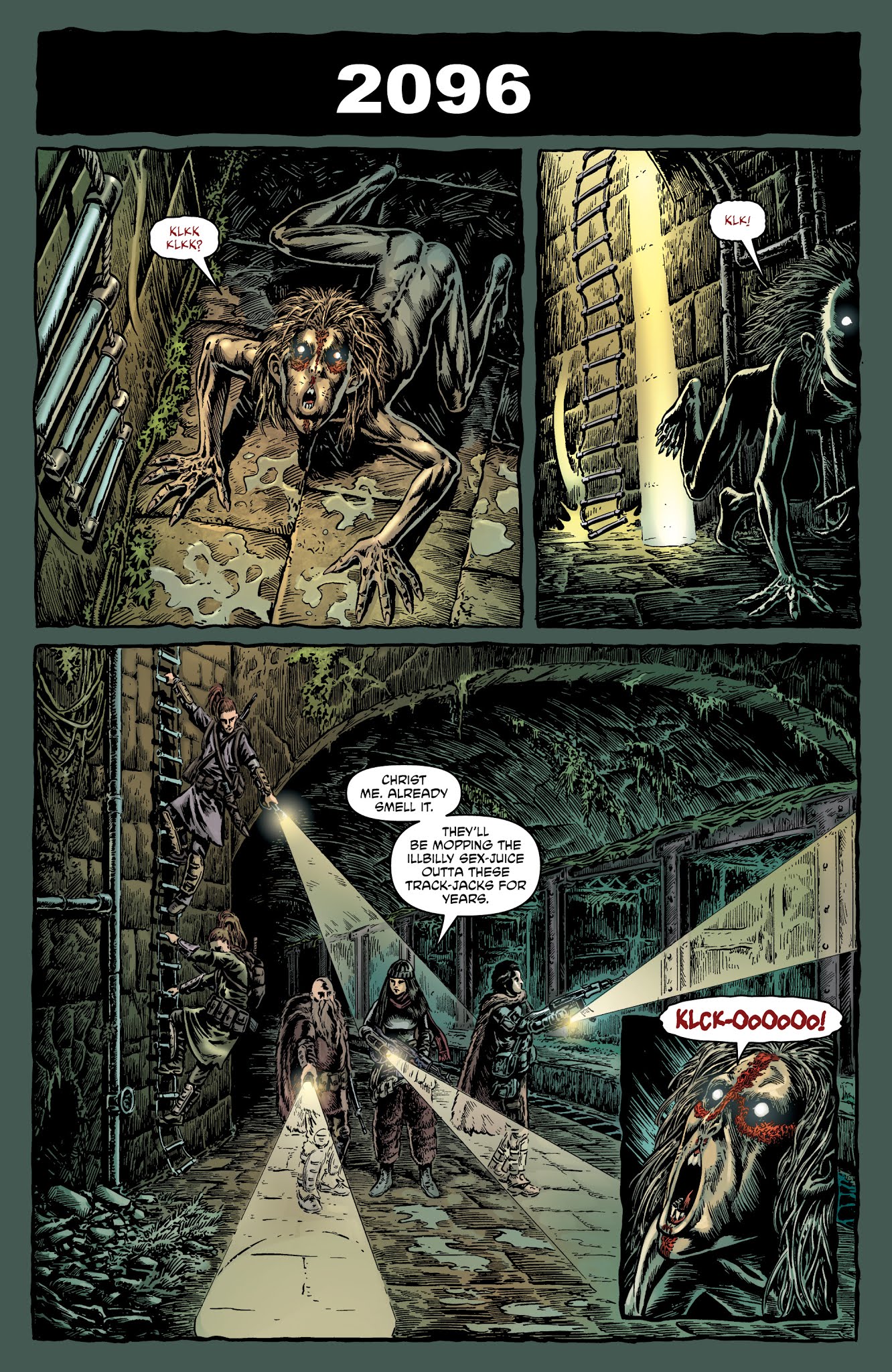 Read online Crossed Plus One Hundred: Mimic comic -  Issue #4 - 30