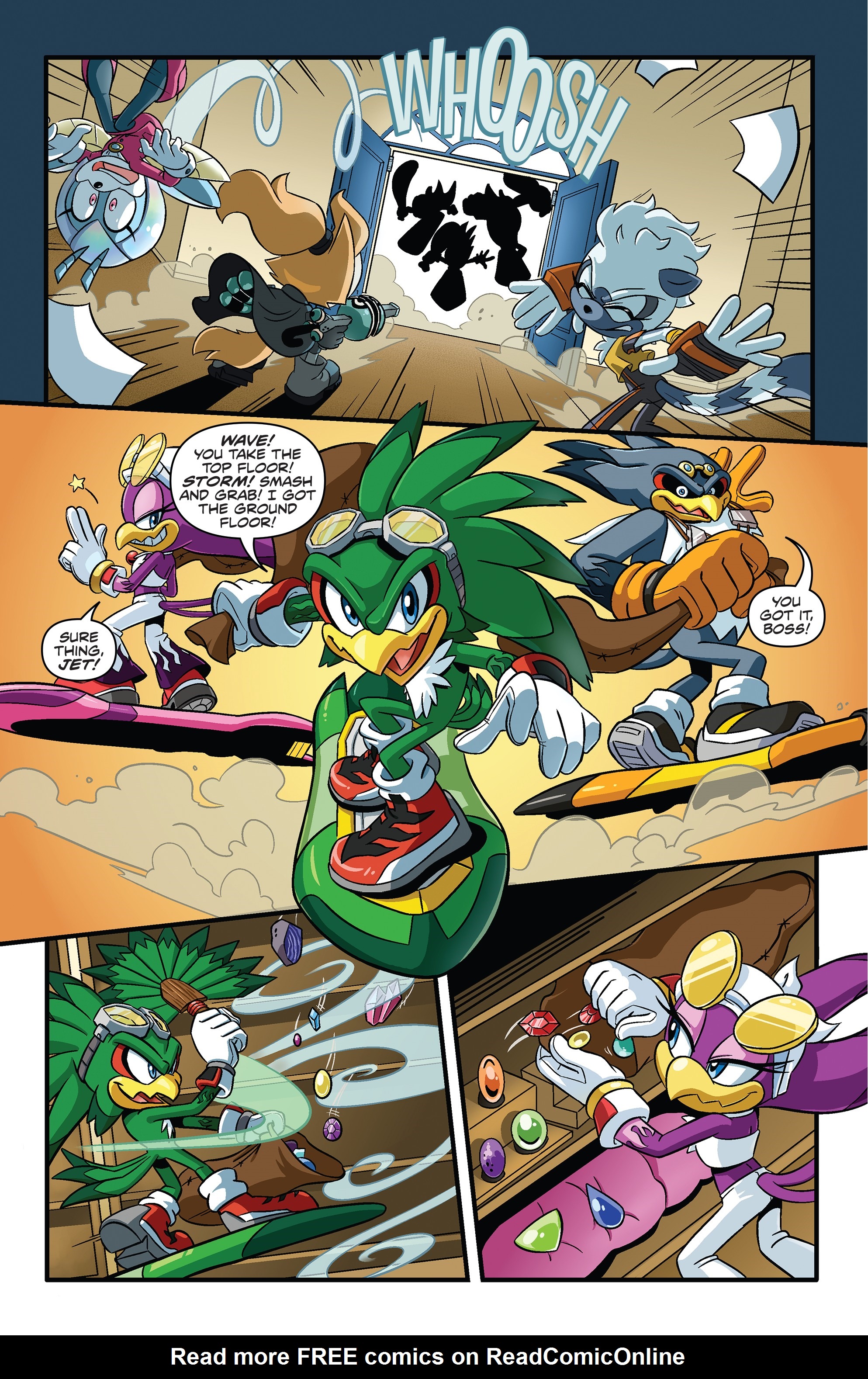 Read online Team Sonic Racing Deluxe Turbo Championship Edition comic -  Issue # Full - 49