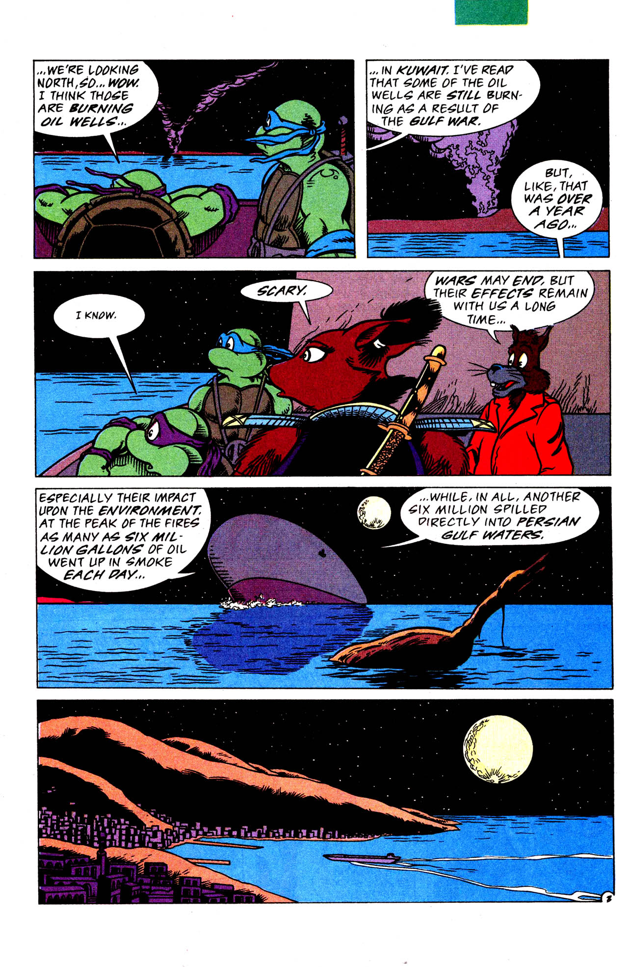 Read online Teenage Mutant Ninja Turtles Adventures (1989) comic -  Issue #35 - 5