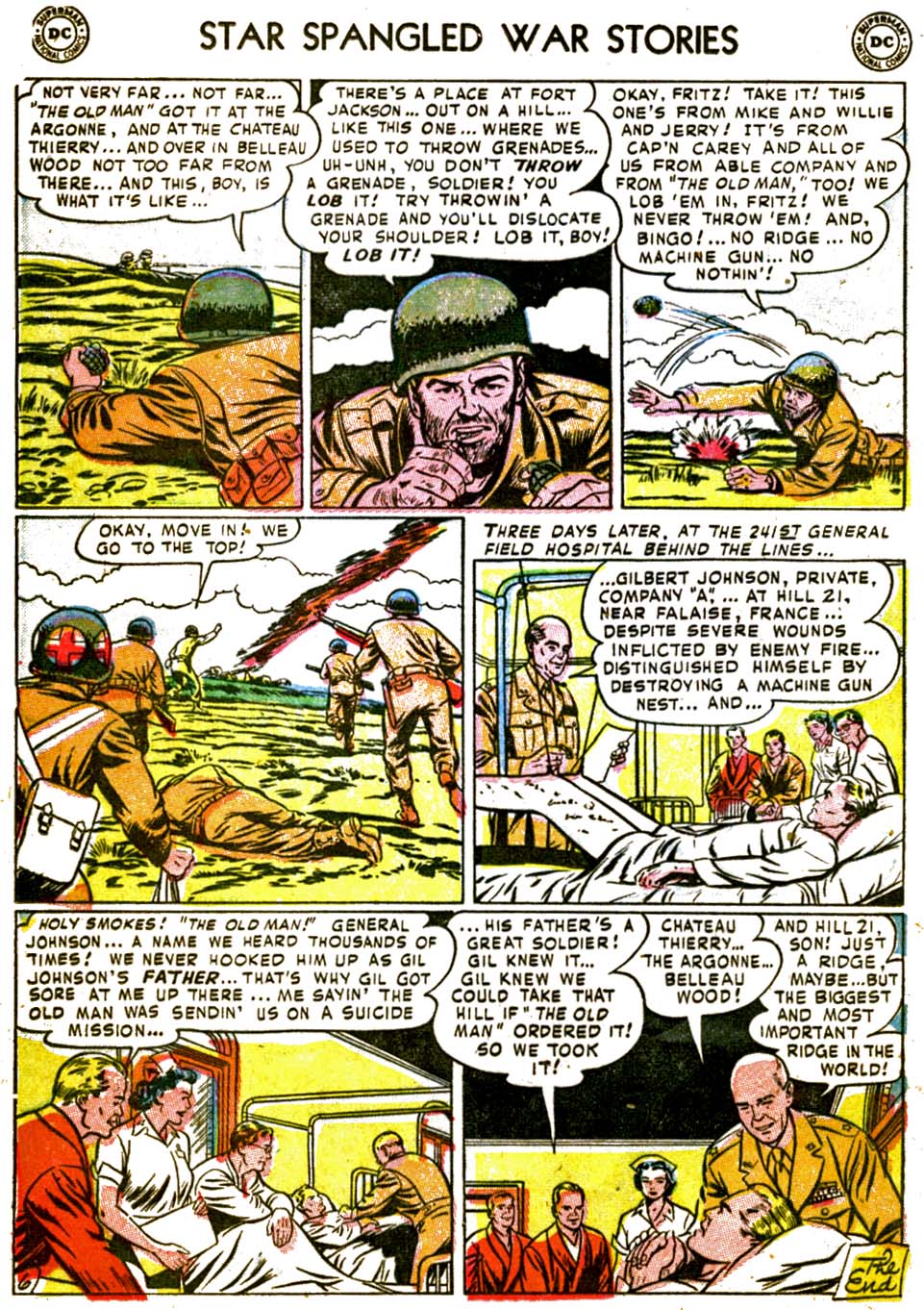 Read online Star Spangled War Stories (1952) comic -  Issue #5 - 16