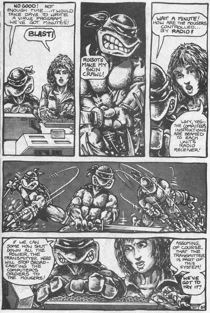 Read online Teenage Mutant Ninja Turtles (1984) comic -  Issue #2 - 34