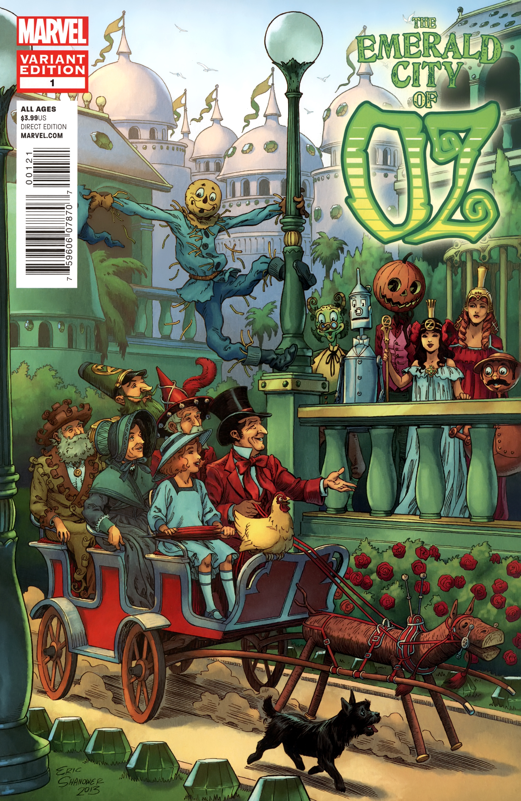 Read online The Emerald City of Oz comic -  Issue #1 - 2