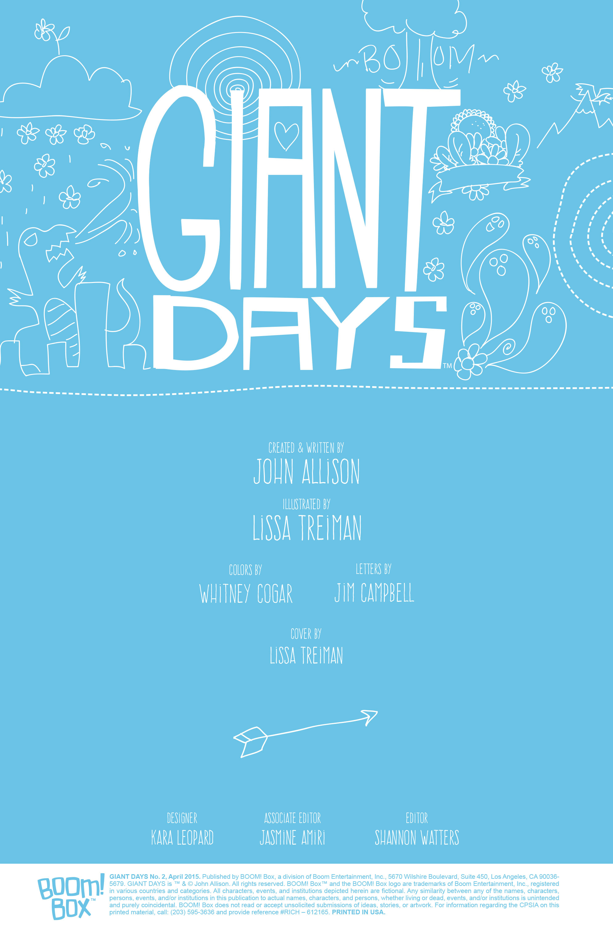 Read online Giant Days (2015) comic -  Issue #2 - 2