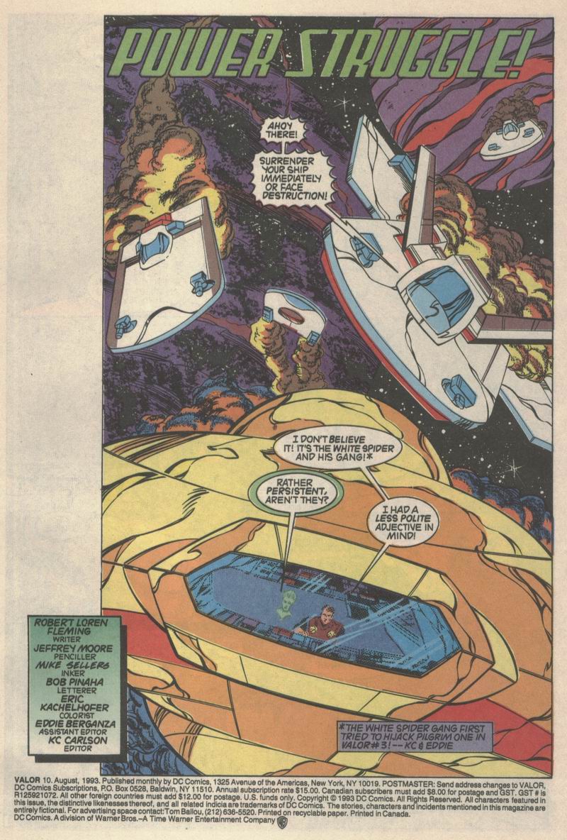 Read online Valor (1992) comic -  Issue #10 - 2