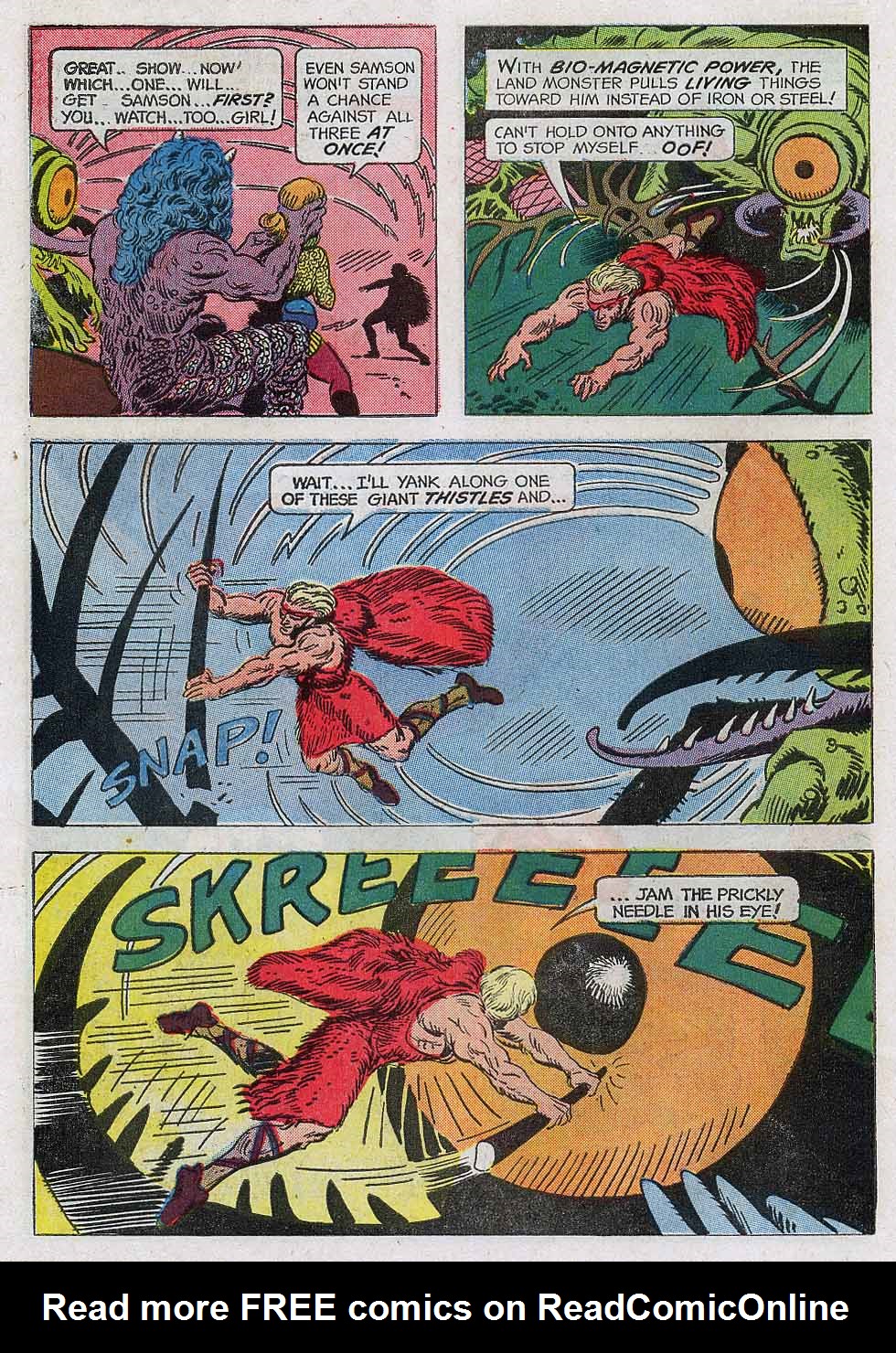 Read online Mighty Samson (1964) comic -  Issue #5 - 30