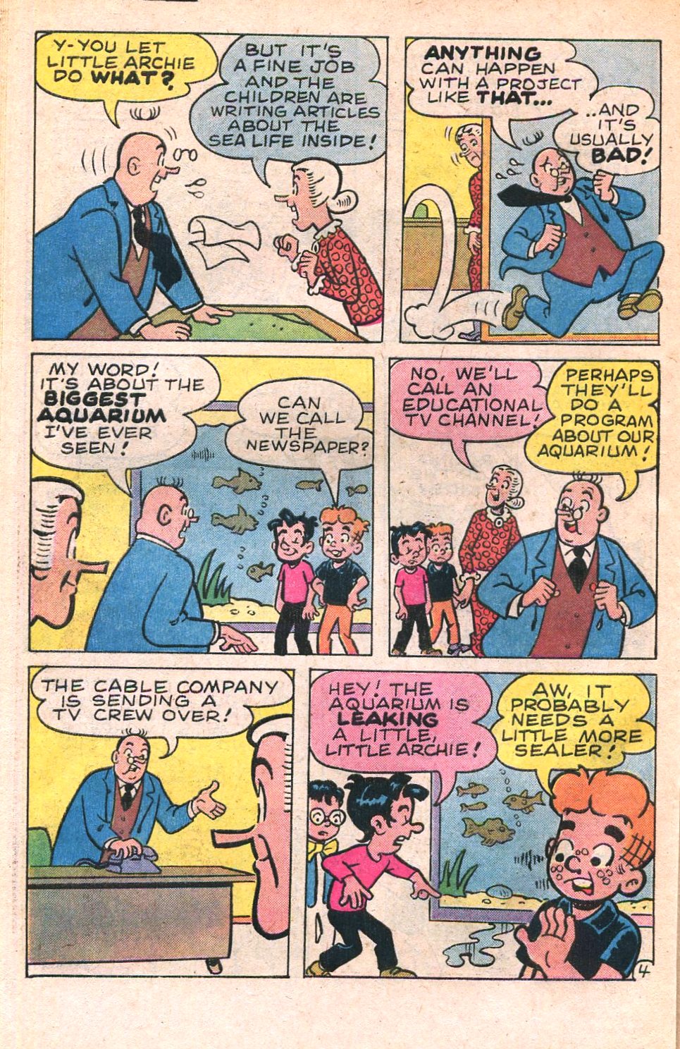 Read online Archie's TV Laugh-Out comic -  Issue #93 - 30