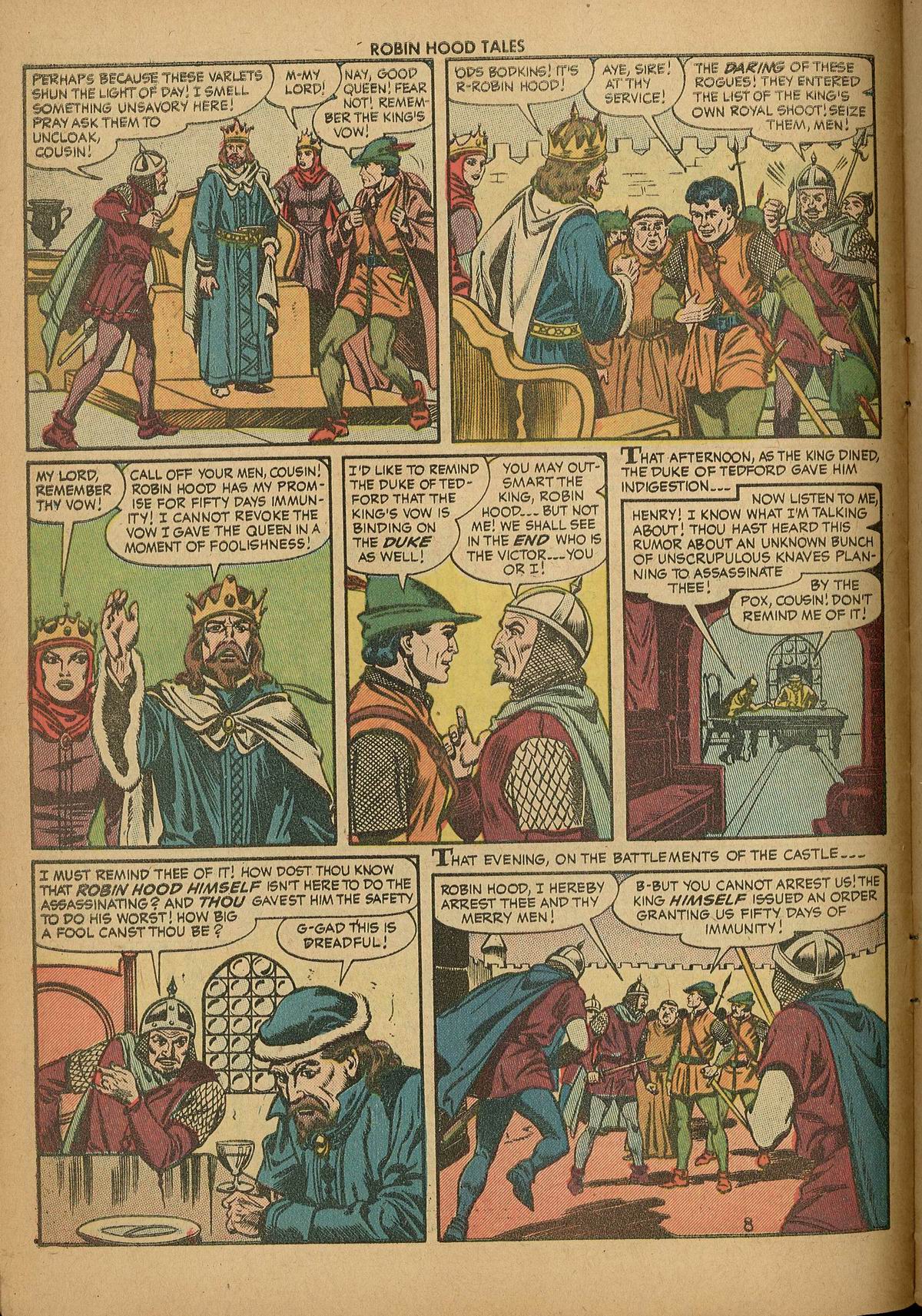 Read online Robin Hood Tales comic -  Issue #5 - 10