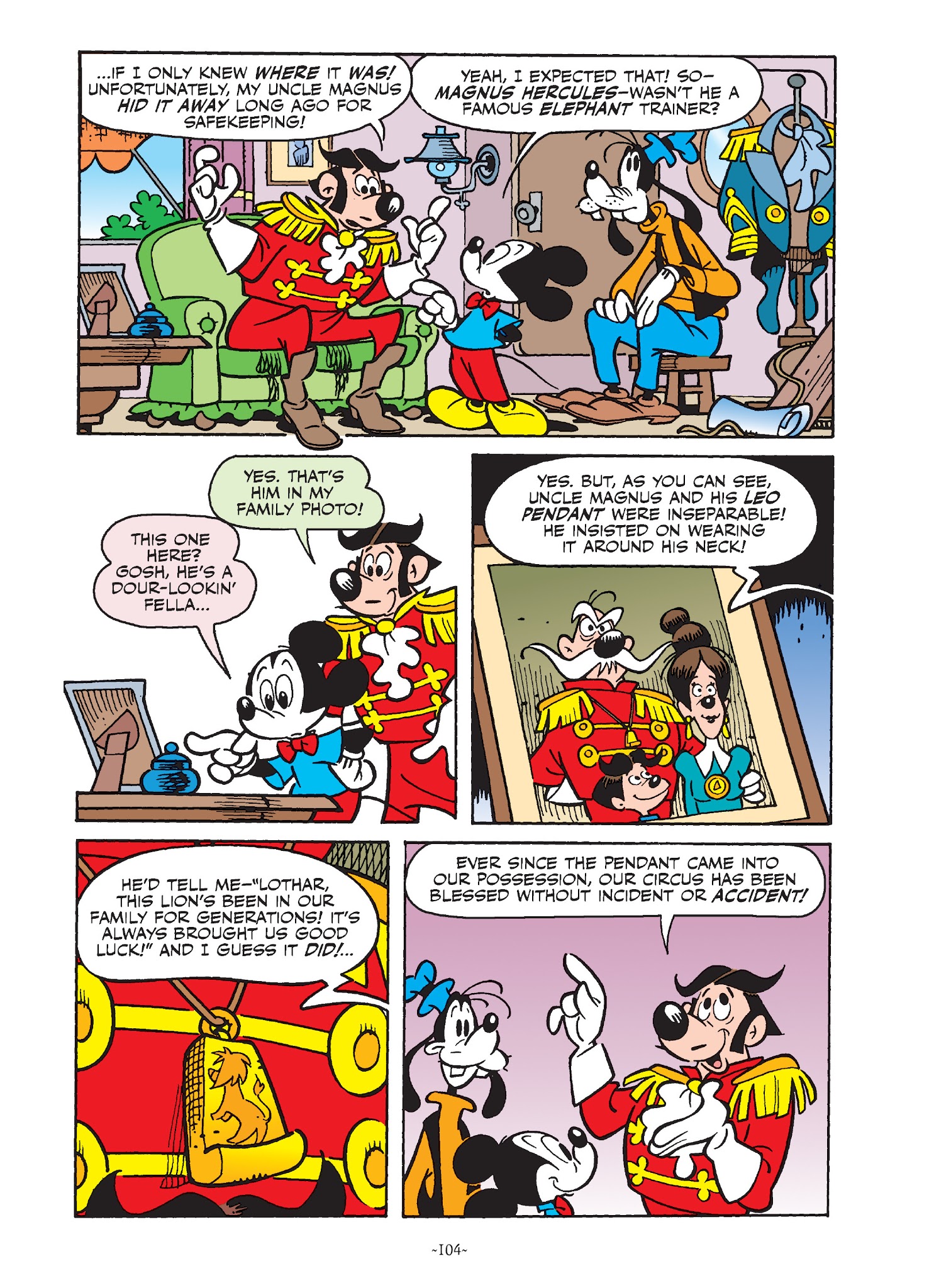 Read online Mickey and Donald: The Search For the Zodiac Stone comic -  Issue # TPB - 103