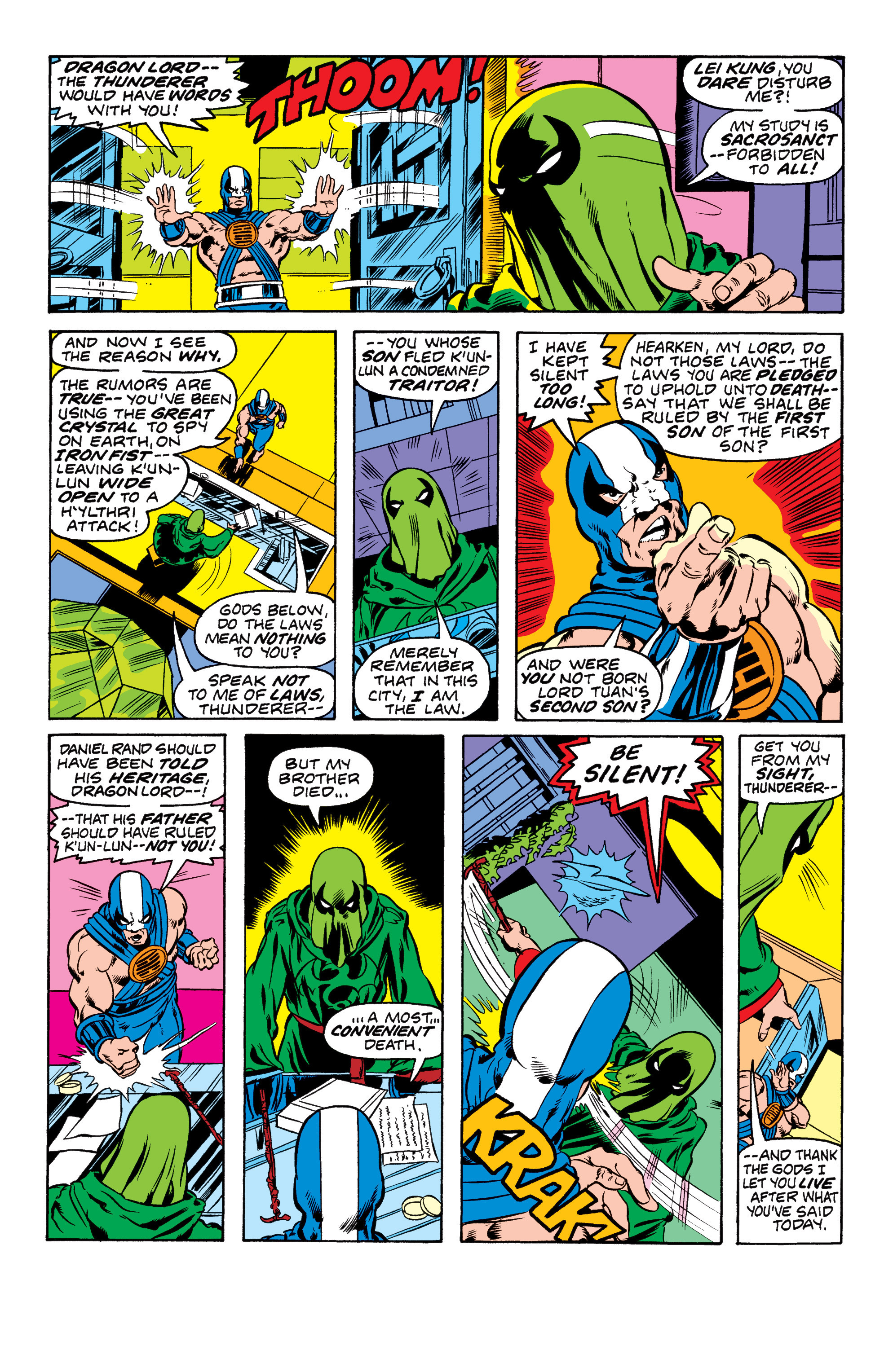 Read online Iron Fist (1975) comic -  Issue #6 - 9