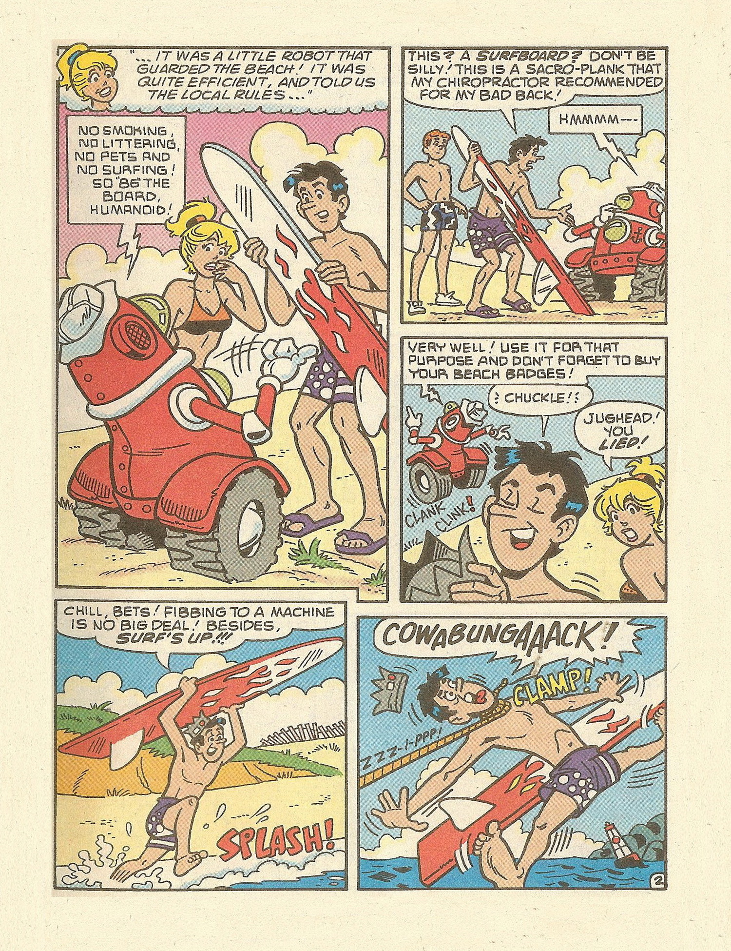Read online Betty and Veronica Digest Magazine comic -  Issue #98 - 36