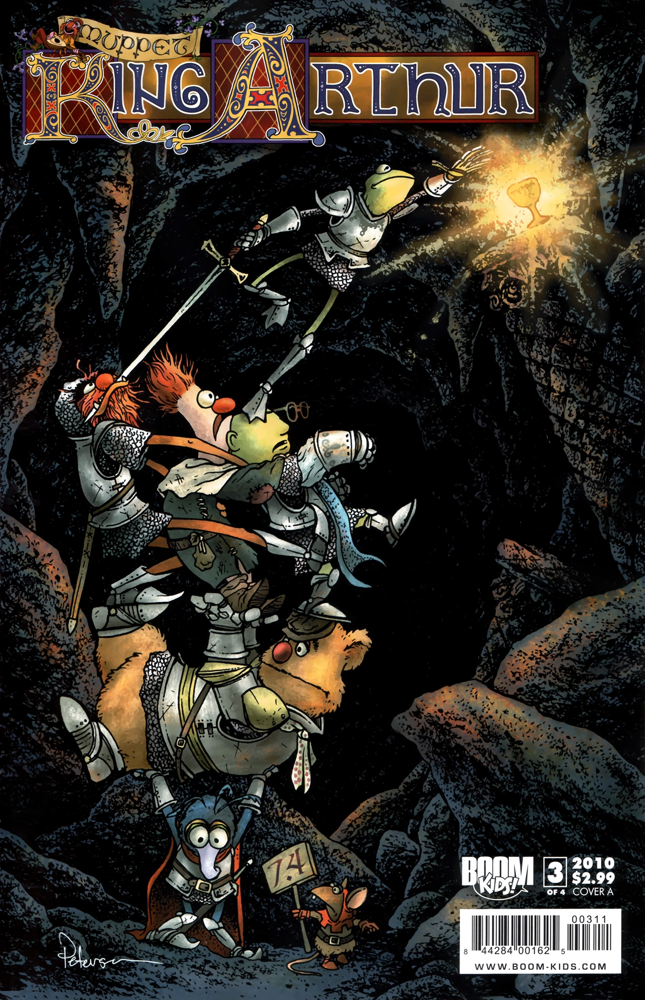 Read online Muppet King Arthur comic -  Issue #3 - 1
