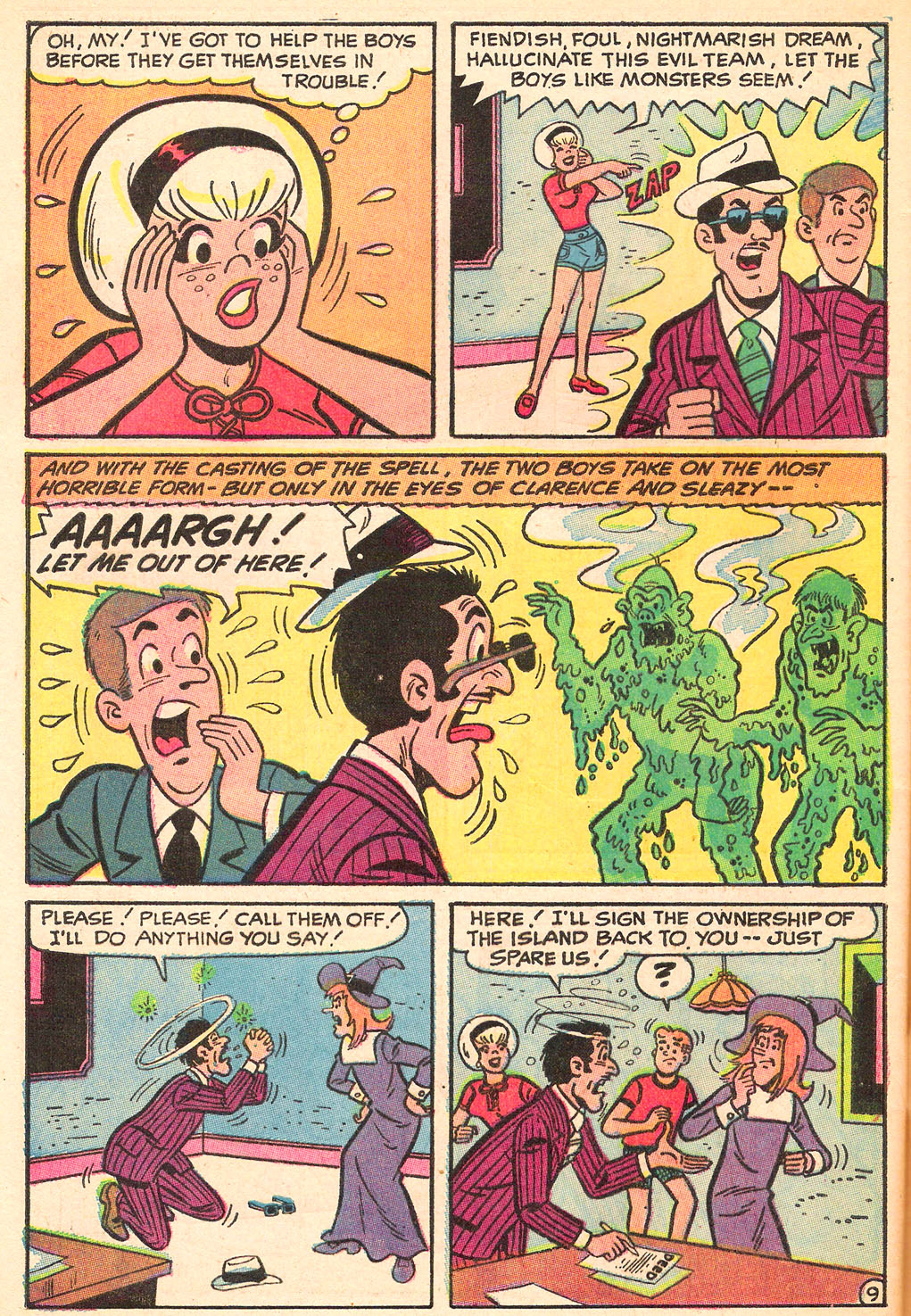 Read online Sabrina The Teenage Witch (1971) comic -  Issue #4 - 37