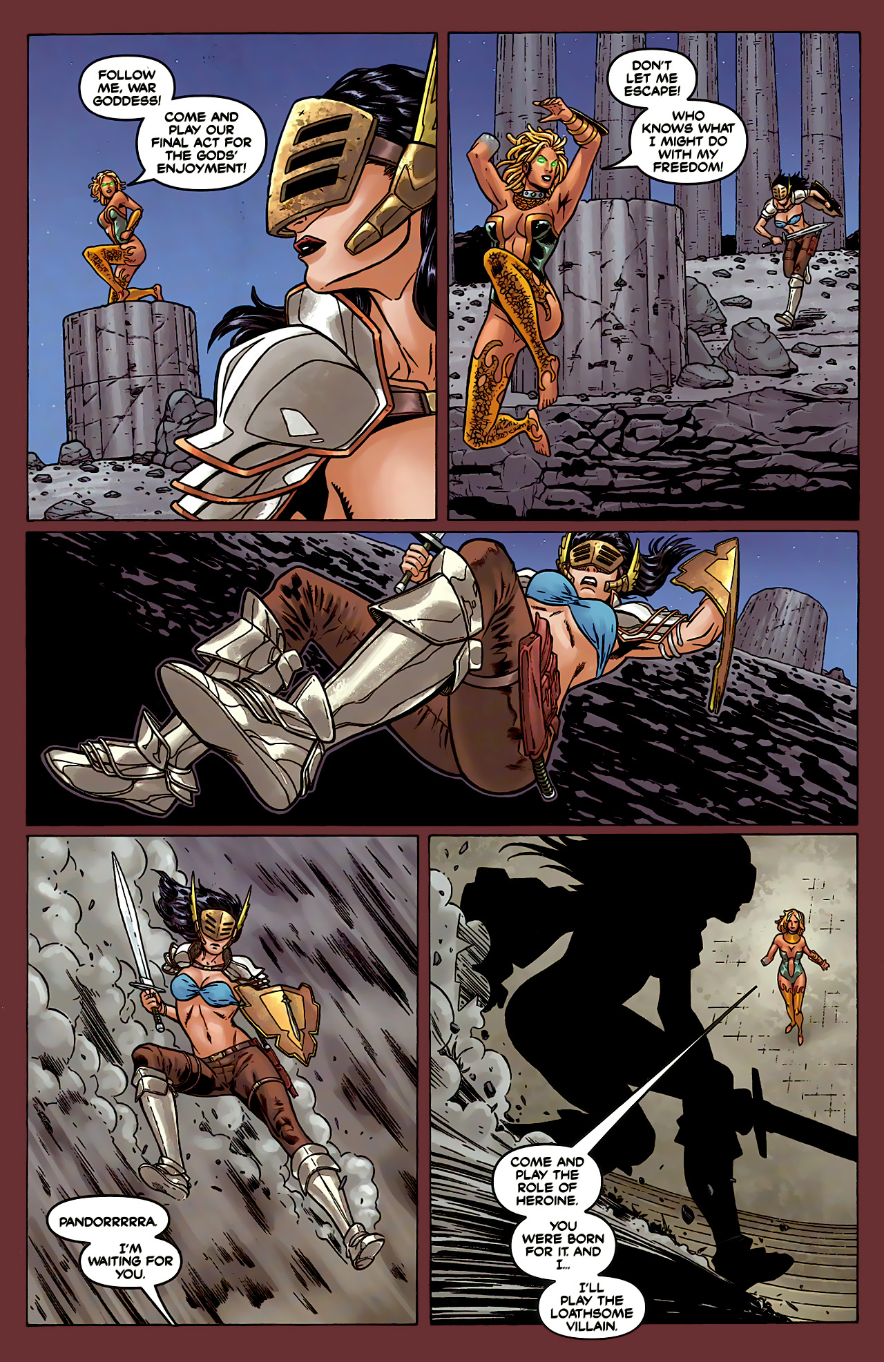 Read online War Goddess comic -  Issue #7 - 20
