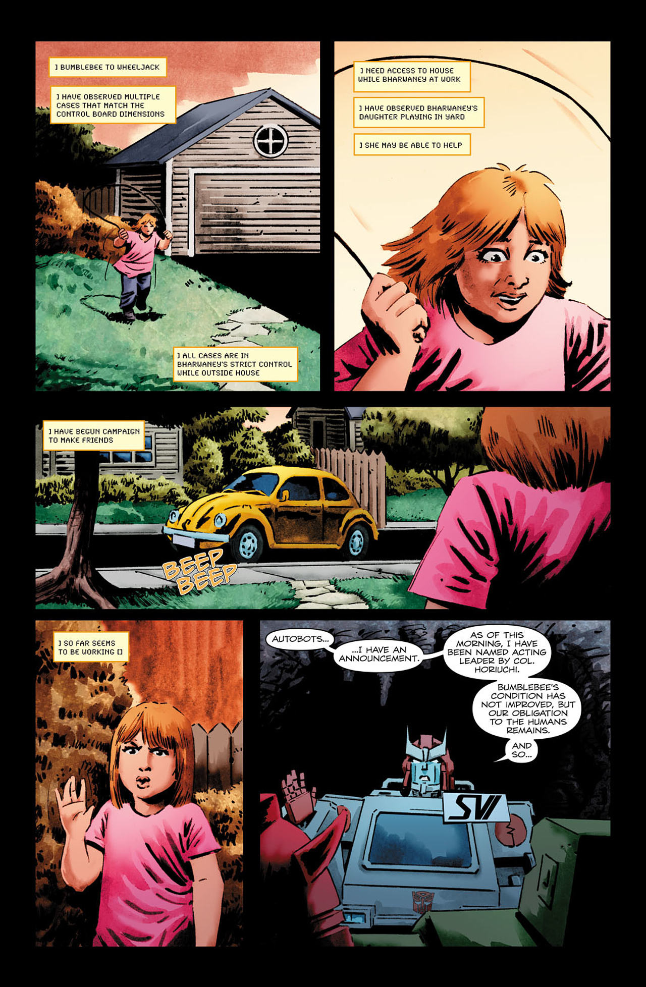 Read online The Transformers: Bumblebee comic -  Issue #3 - 9