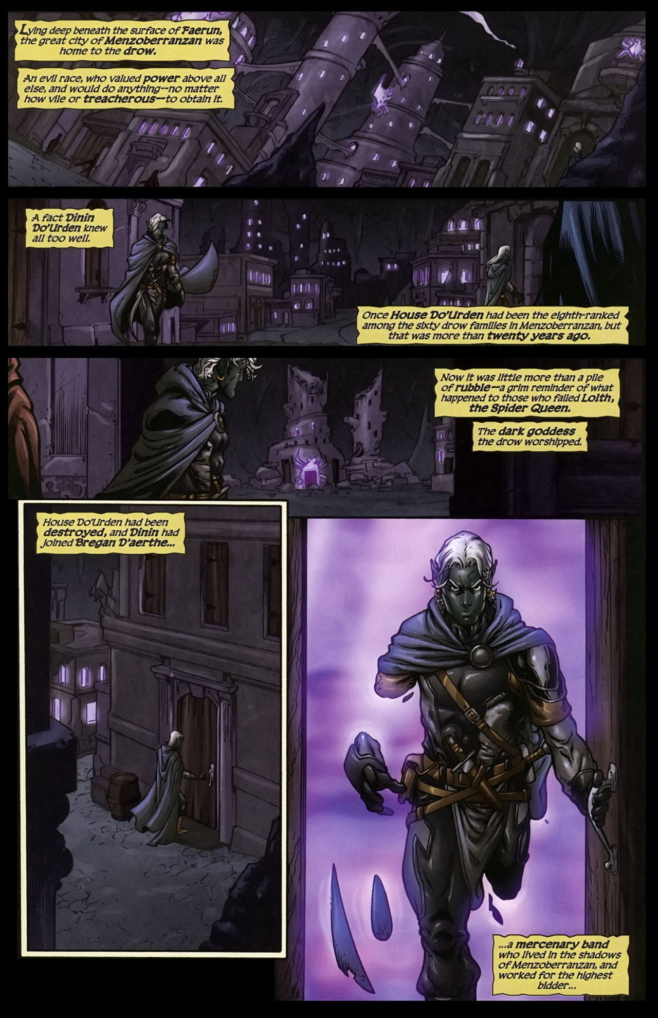 Read online Forgotten Realms: The Legacy comic -  Issue #1 - 3