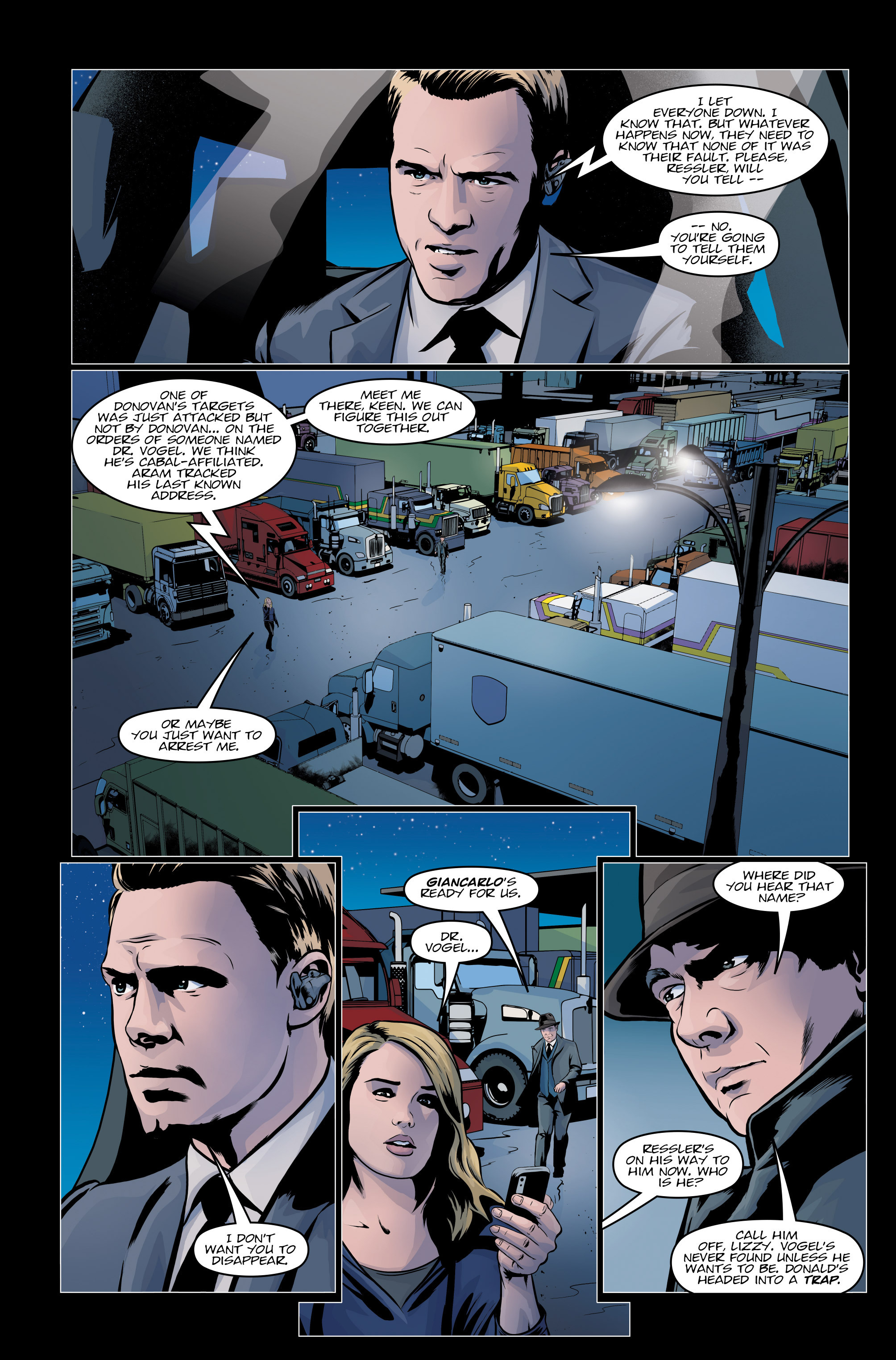 Read online The Blacklist comic -  Issue #8 - 19