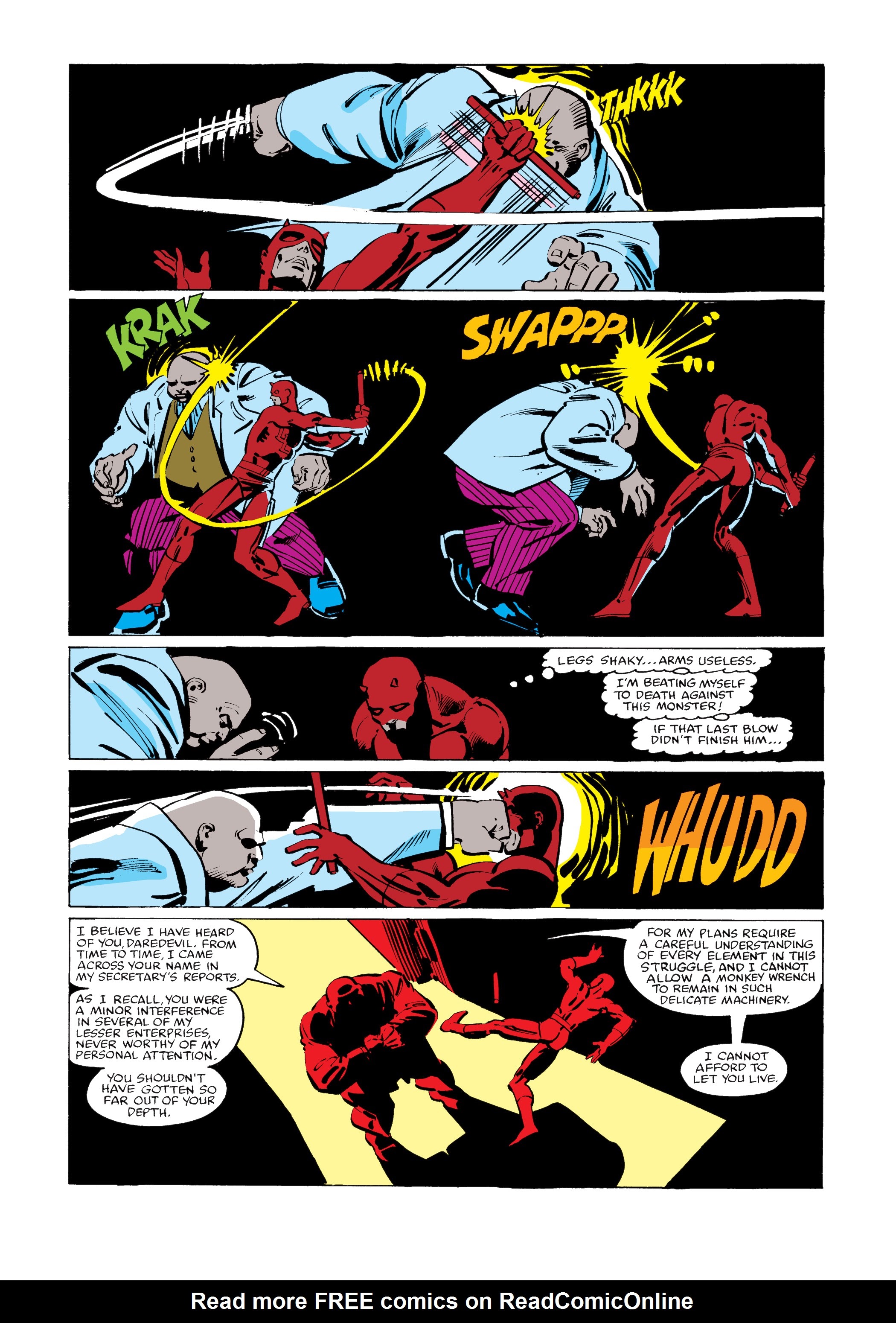 Read online Marvel Masterworks: Daredevil comic -  Issue # TPB 15 (Part 3) - 58