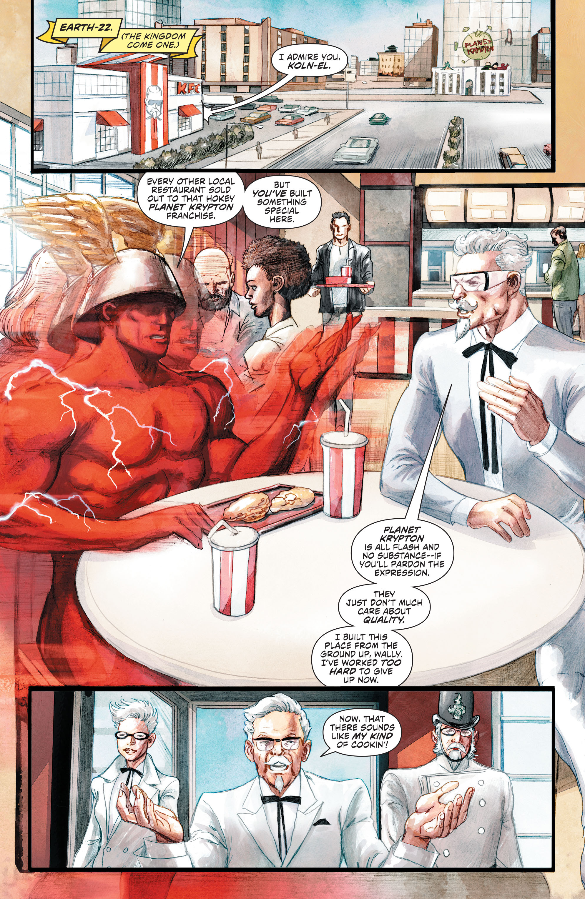 Read online KFC: Crisis of Infinite Colonels comic -  Issue # Full - 8